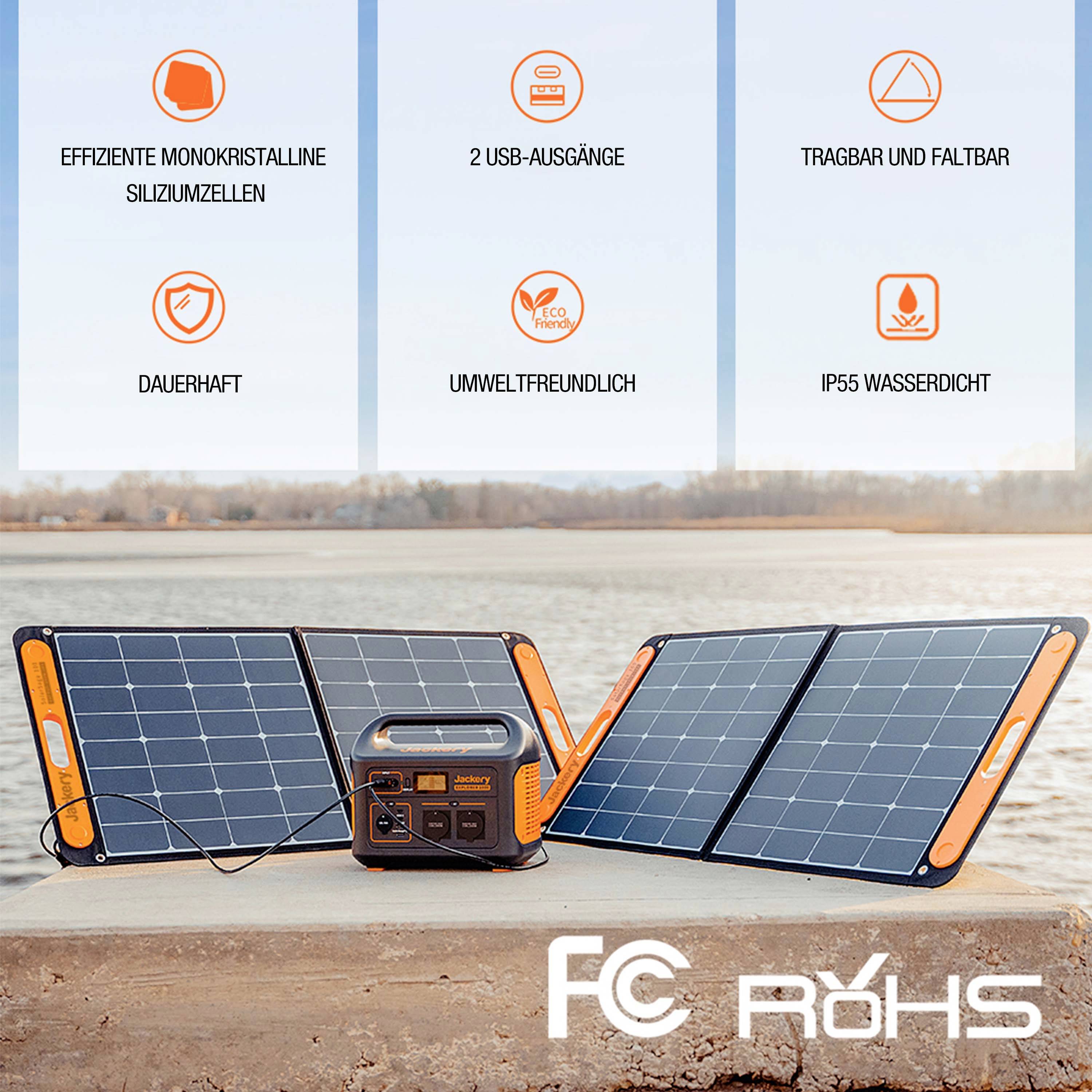 Jackery SoarSaga 100 JK-HTO587 Solar charger 100 W