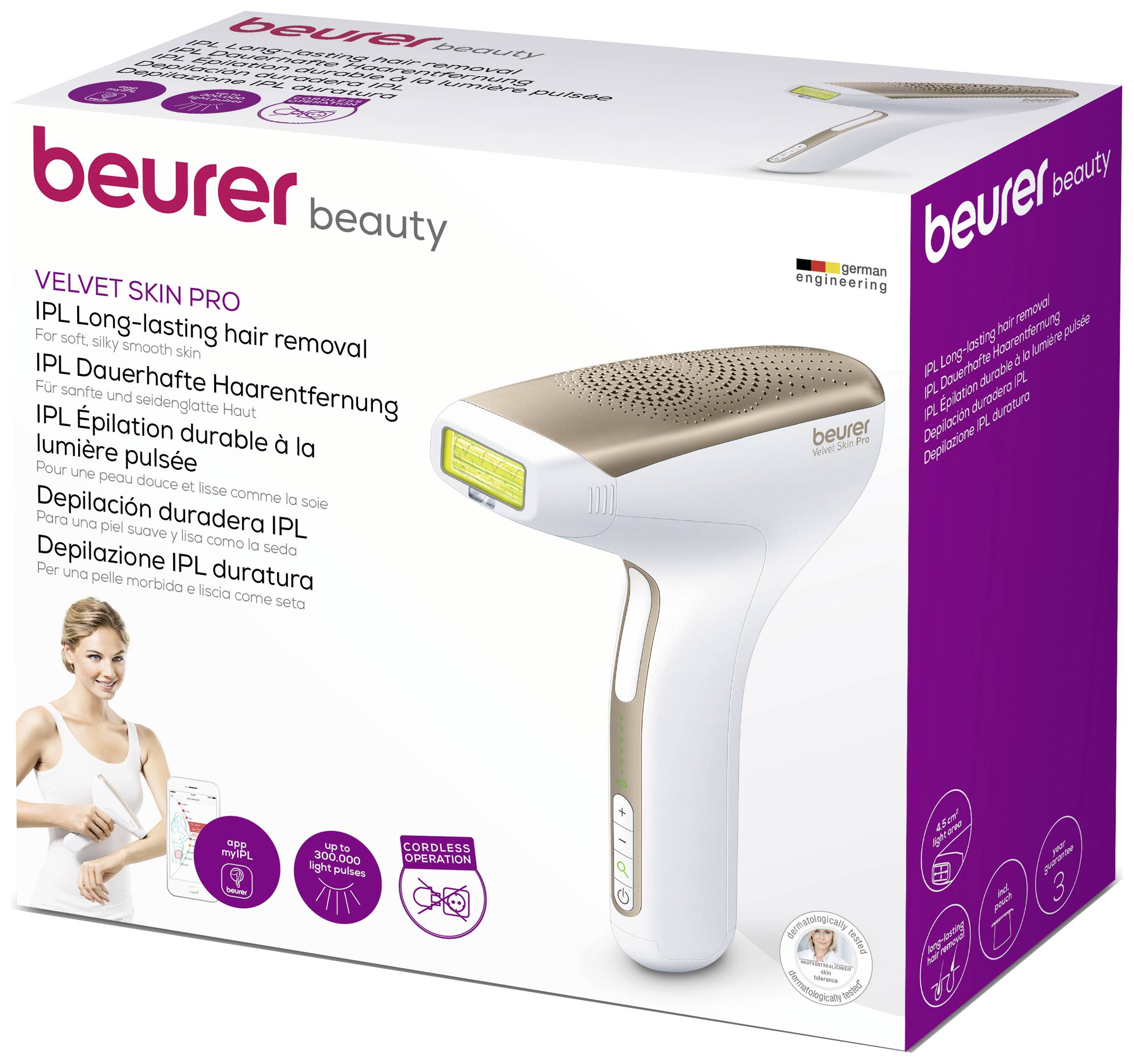 Beurer IPL Velvet Skin Pro 57513 IPL hair remover
