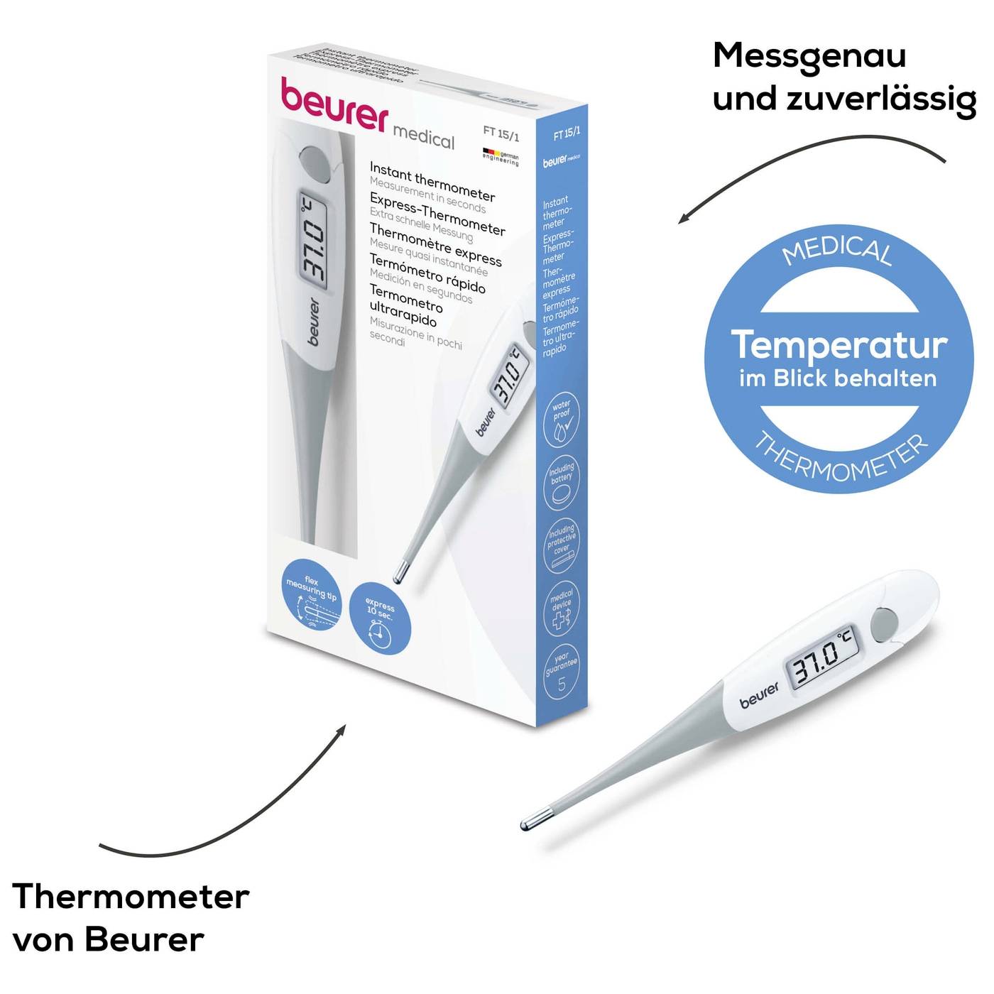 Beurer FT 15/1 Express Fever thermometer