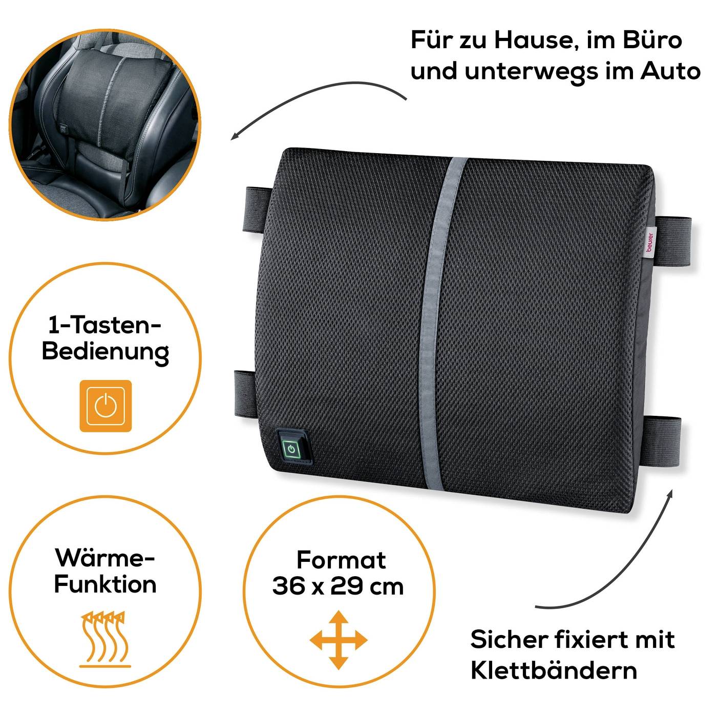 Beurer HK 70 Lordose Heated cushion 20 W