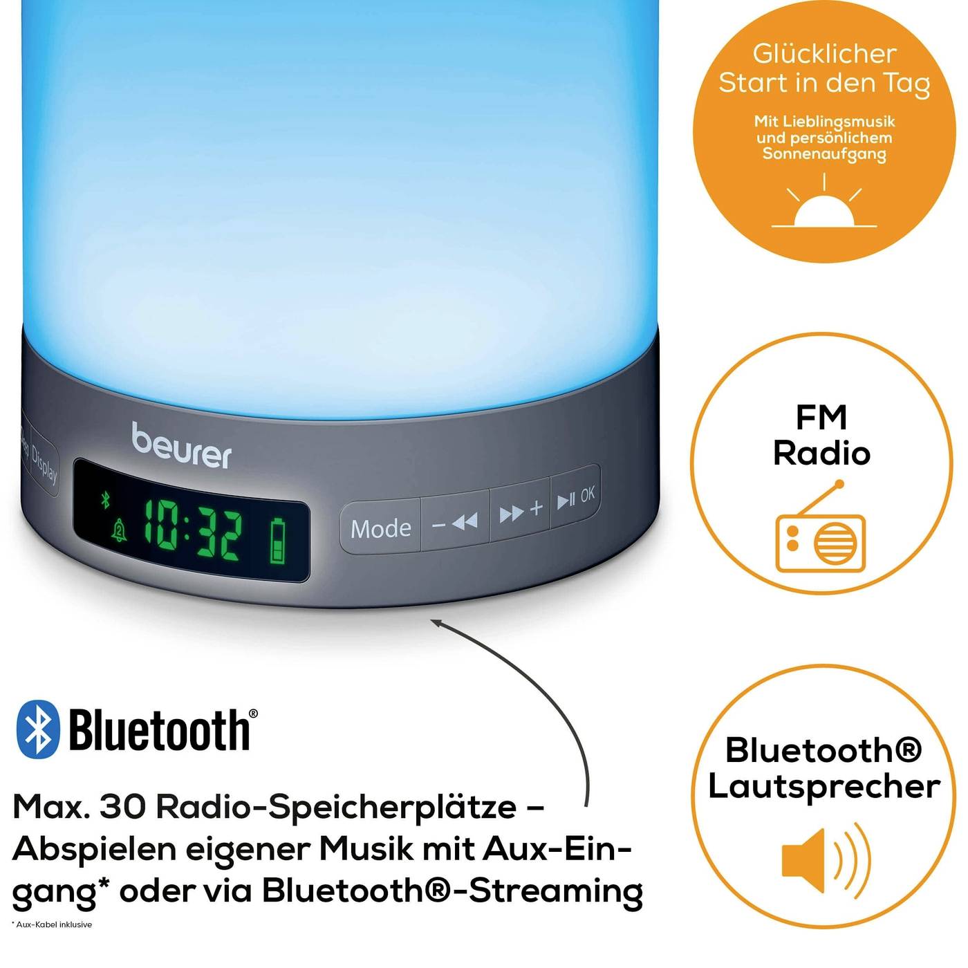 Beurer 58921 Wake-up light White