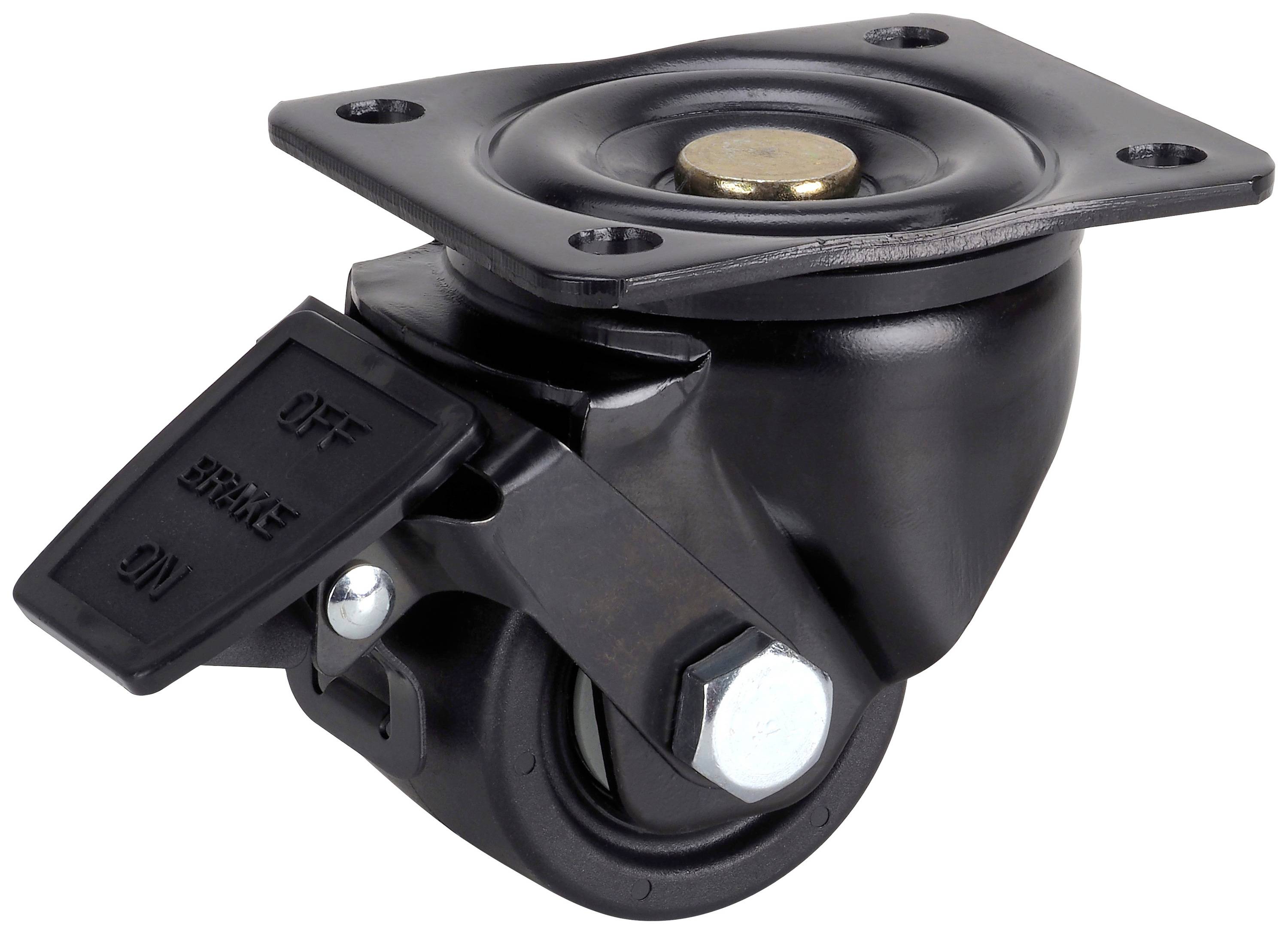 dörner + helmer 735655 735655 Swivel wheel Wheel diameter: 50 mm Load capacity (max.): 300 kg 1 pc(s)