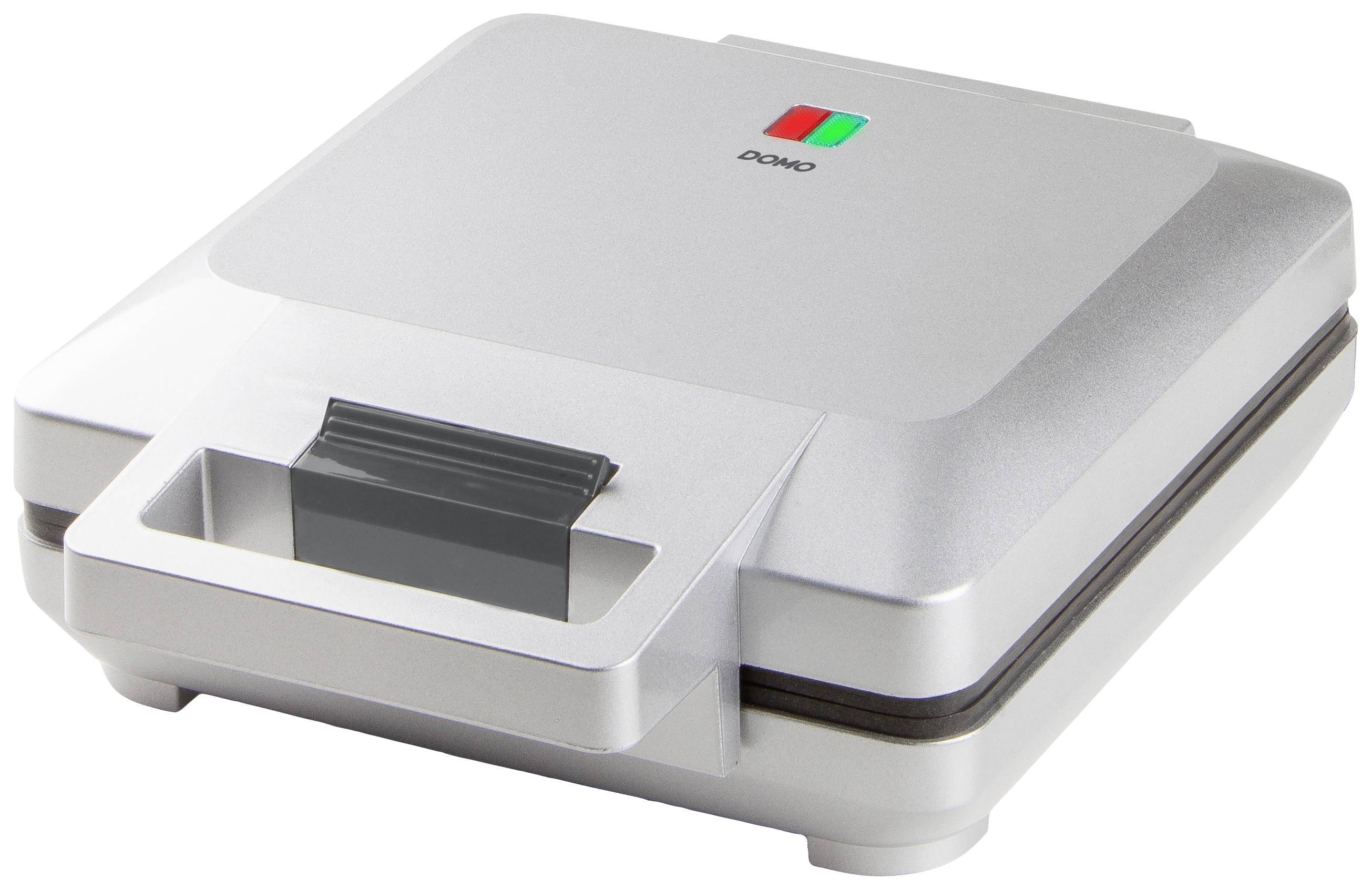 DOMO DO9250W Waffle maker Non-stick coating, Indicator light, hinged Silver