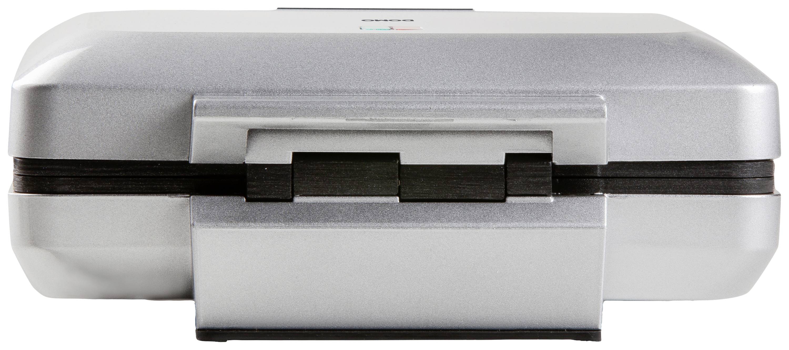DOMO DO9250W Waffle maker Non-stick coating, Indicator light, hinged Silver