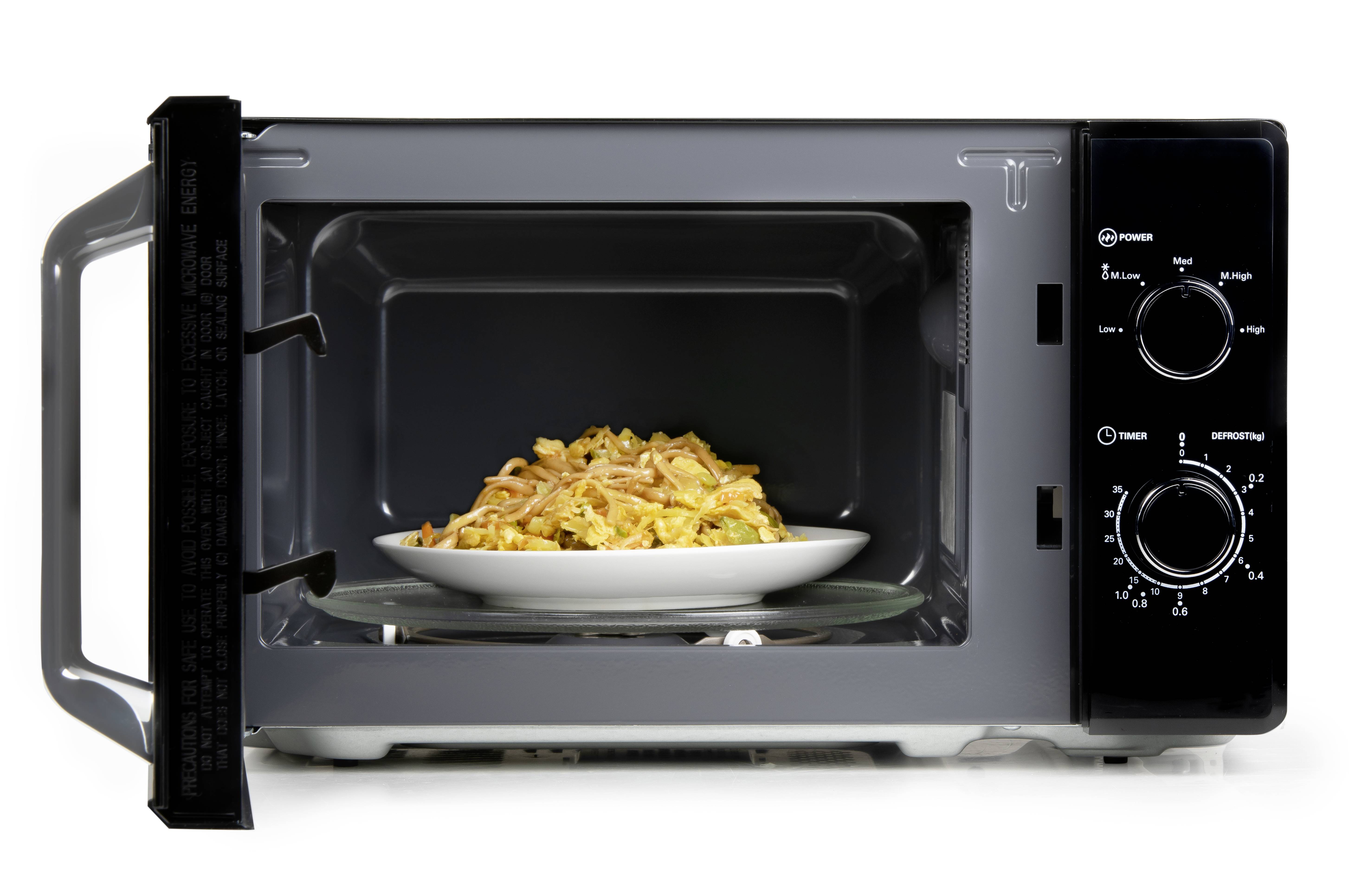 DOMO DO2520 Microwave Black 800 W Timer function