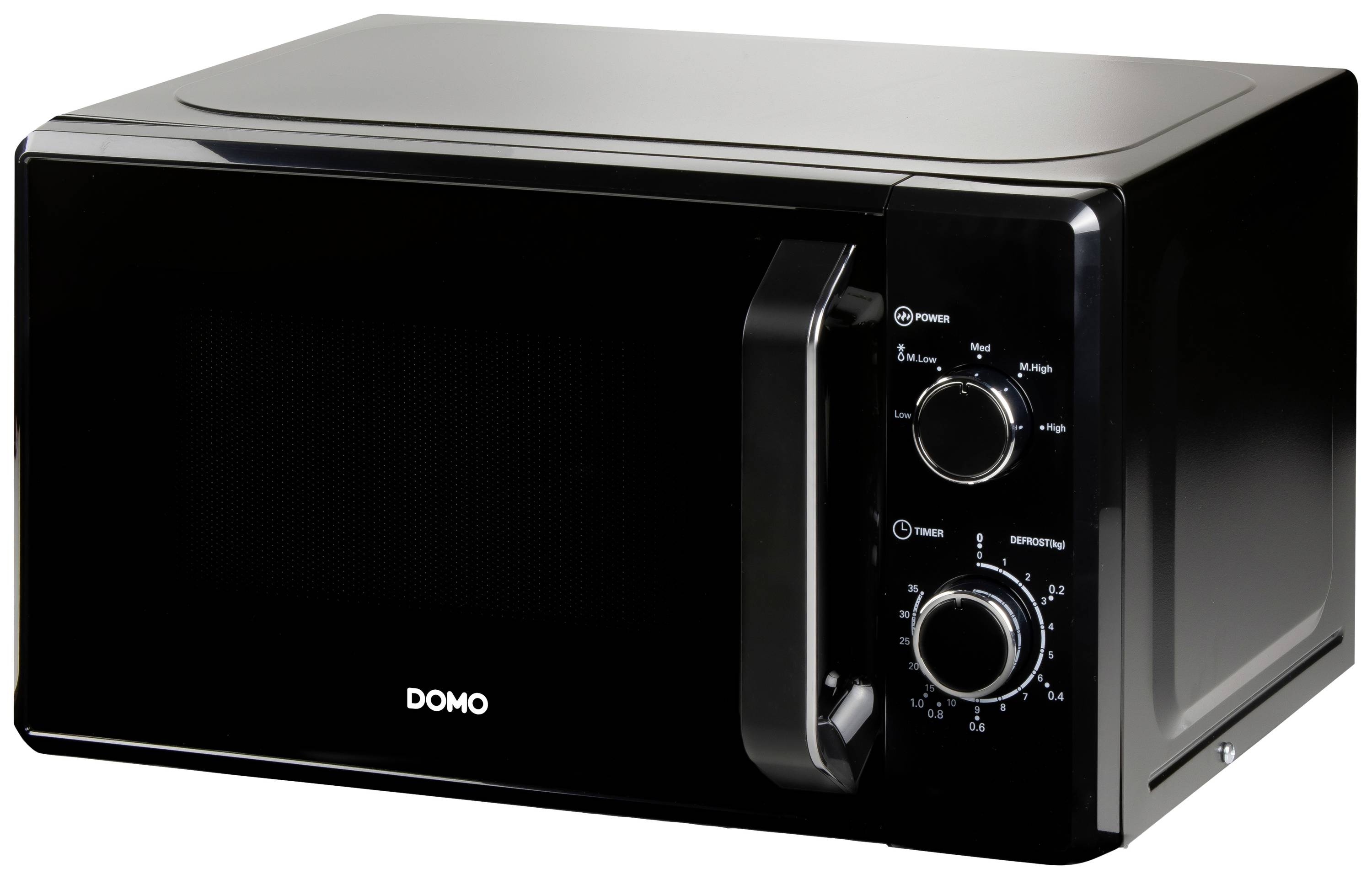 DOMO DO2520 Microwave Black 800 W Timer function