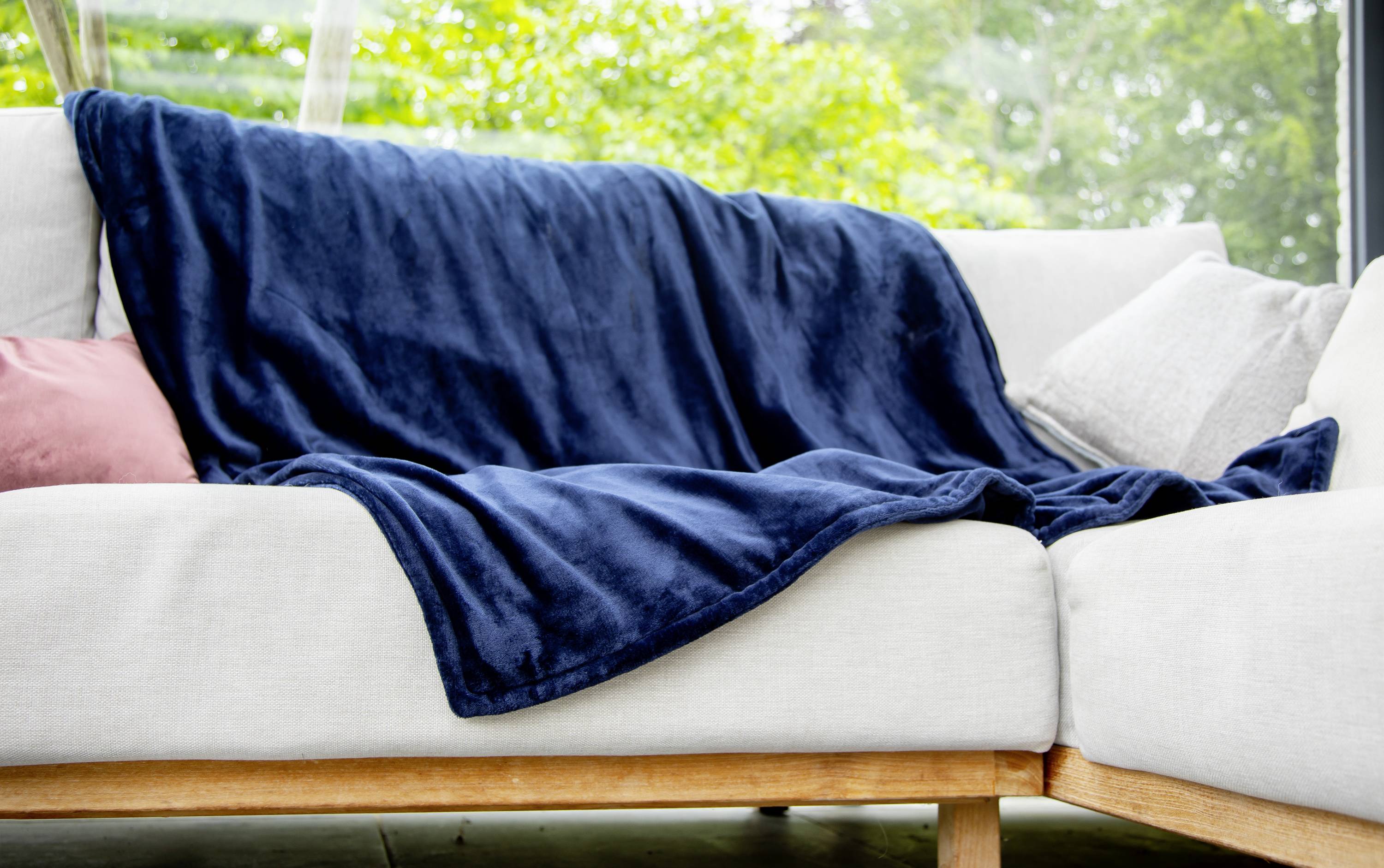 DOMO DO637ED Electric blanket 160 W Dark blue