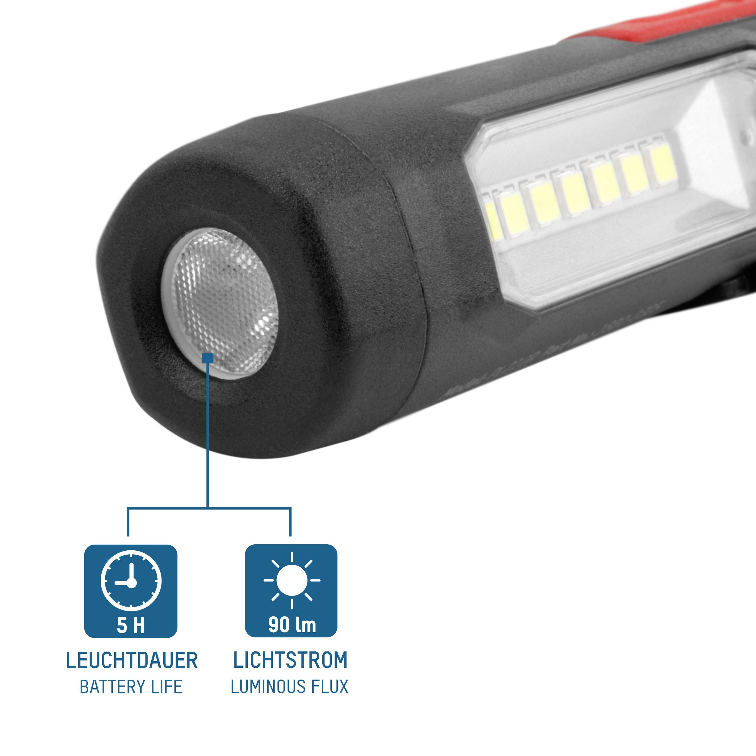 Ansmann 990-00120 Profi Penlight rechargeable LED (monochrome) Black