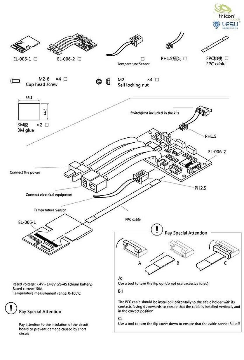 Thicon Models 58325 1:14 Graphics mini LCD 1 pc(s)