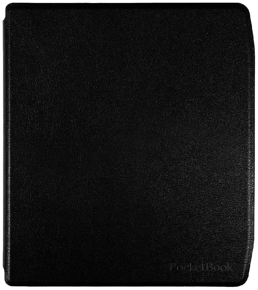 A black, slightly textured hardcover book against a white background. No labelling or details are visible.