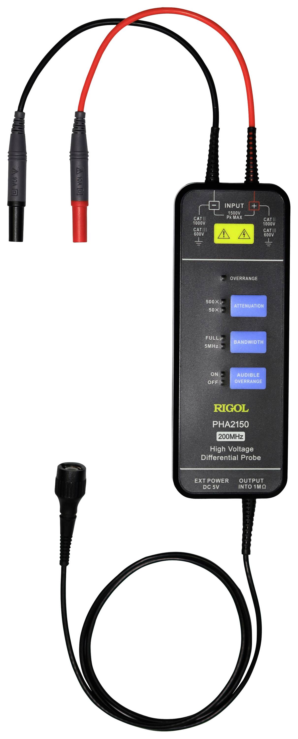 Rigol PHA2150 HV differential probe 200 MHz 1500 V