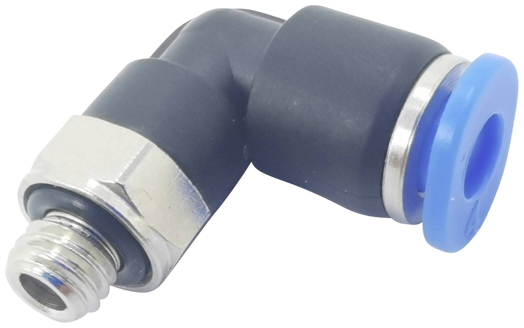 TRU COMPONENTS L-piece PL6-M5C Pipe diameter: 6 mm Thread size: M5 x 0.80 1 pc(s)