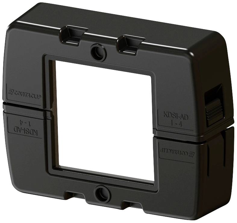 CONTA-CLIP KDSI-AD 1-4 BK Cap Polyamide 6.6 Black 1 pc(s)