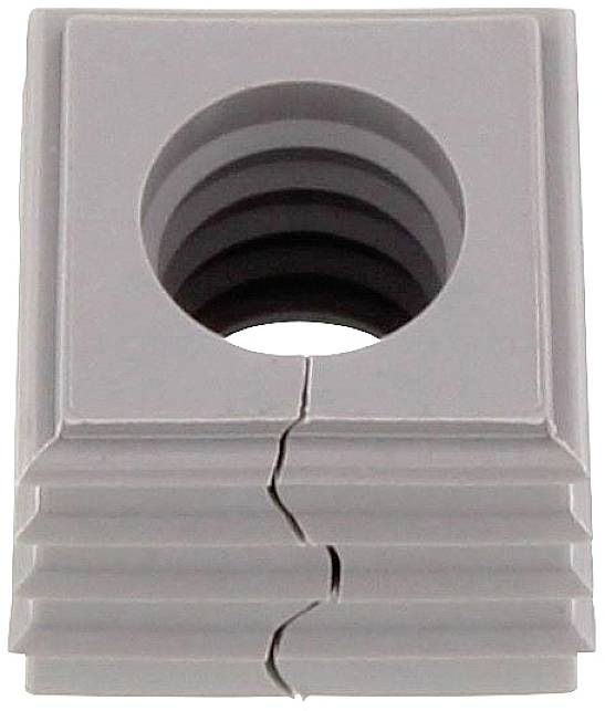 CONTA-CLIP KDS-DE 11-12 GR Sealing Thermoplastic elastomer Grey 10 pc(s)