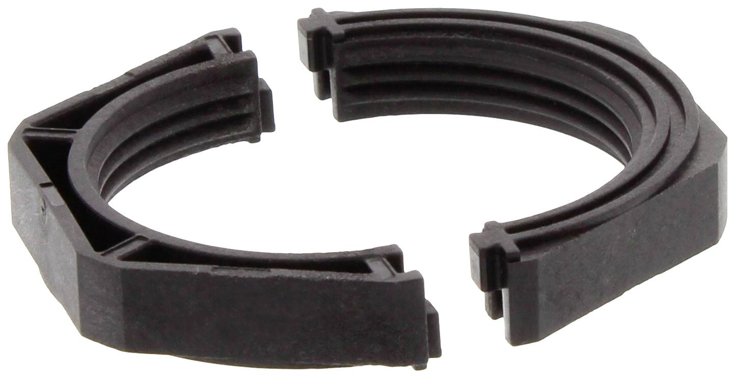 CONTA-CLIP 28618.4 KDS-GM 32 BK Locknut M32 Polyamide 6.6 Black 10 pc(s)