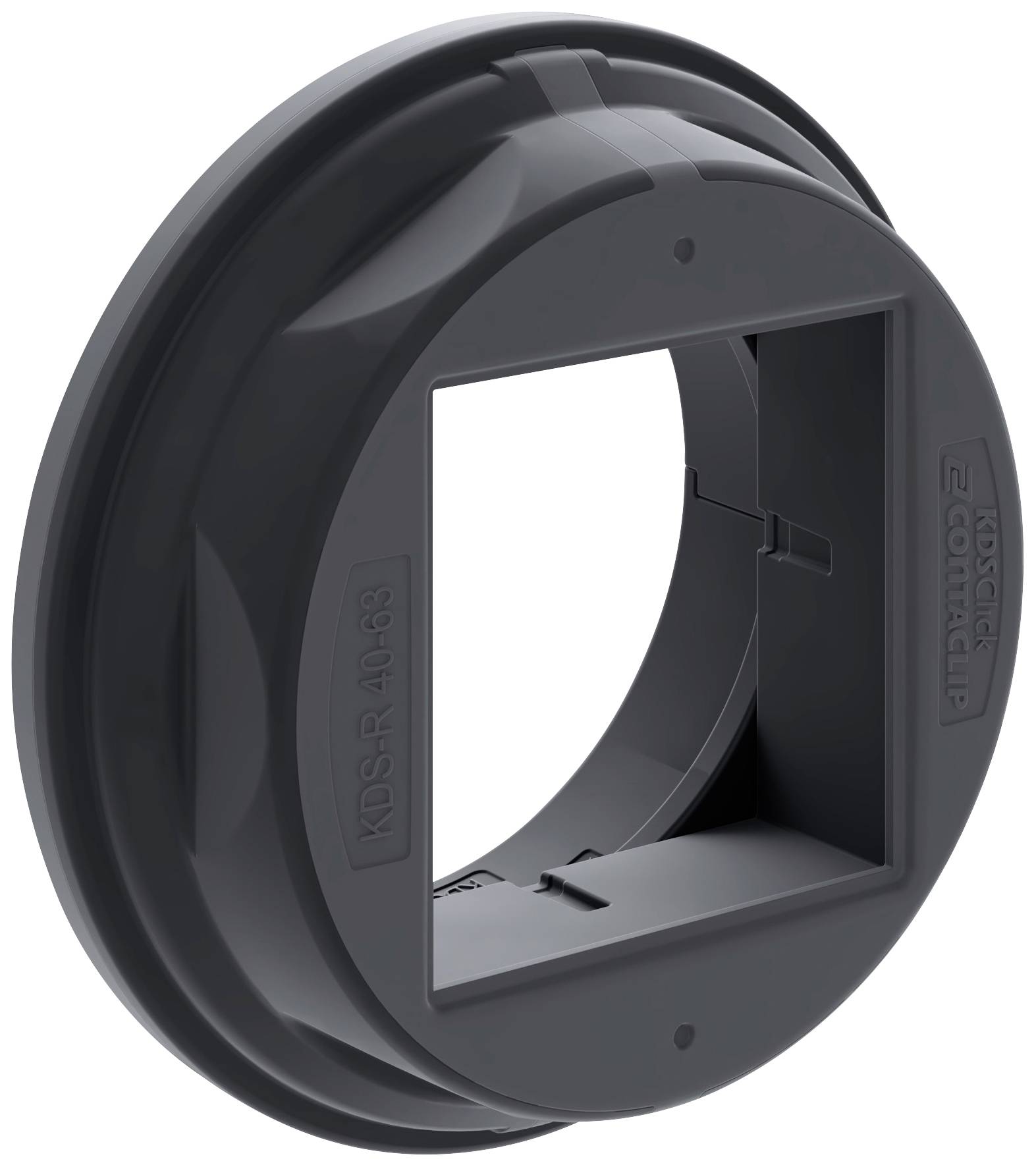 CONTA-CLIP KDS-R 40-63 BK Cable grommet Polyamide 6.6 Black 5 pc(s)