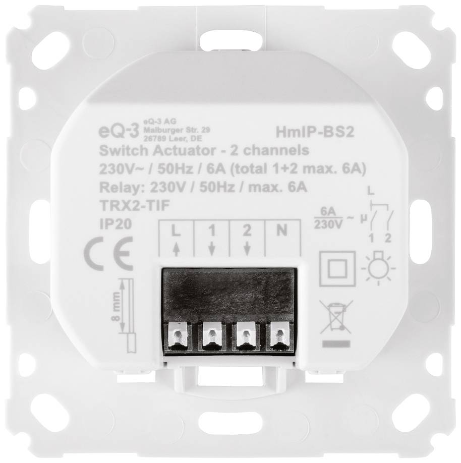 Homematic IP Wireless Actuator HmIP-BS2