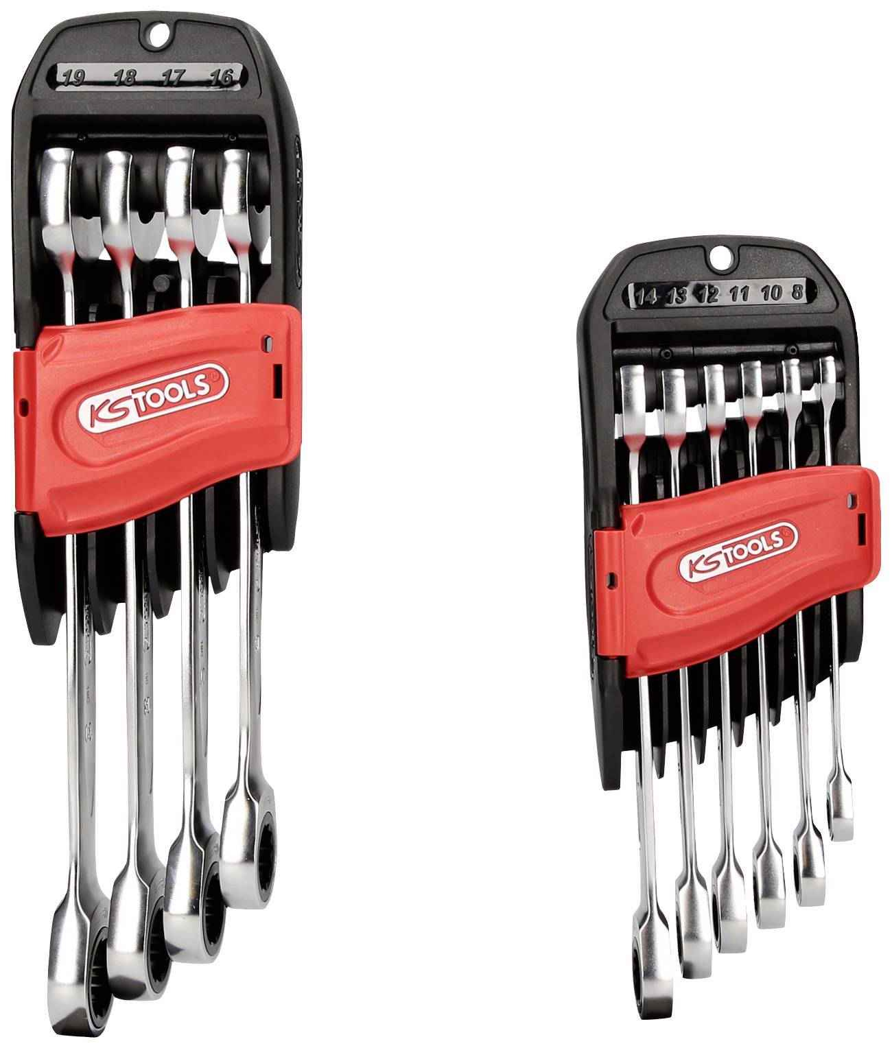 KS Tools 503.4250 Crowfoot wrench set 10-piece Spanner size (metric) 19 mm