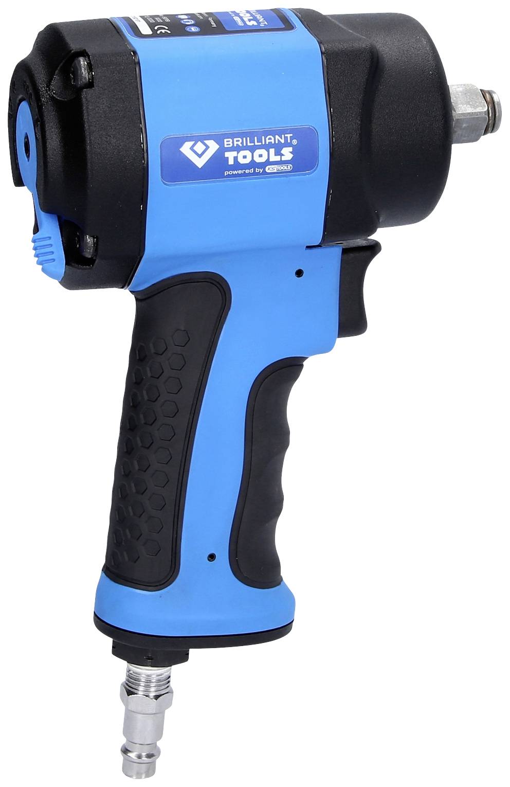 Brilliant Tools BT160400 Pneumatic impact driver Tool holder: 1/2" (12.5 mm) Torque (max.): 1240 Nm