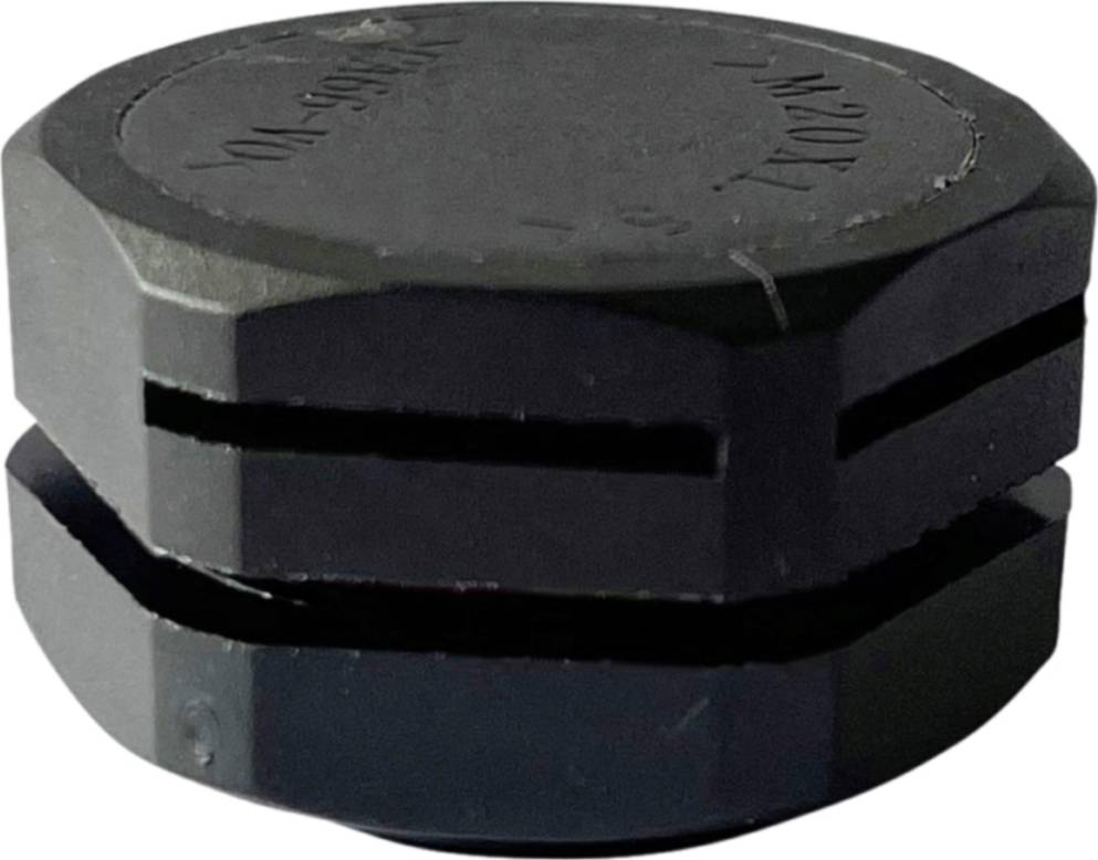 TRU COMPONENTS HX-PF-M20 Pressure compensation piece M20 PA66 Black 1 pc(s)