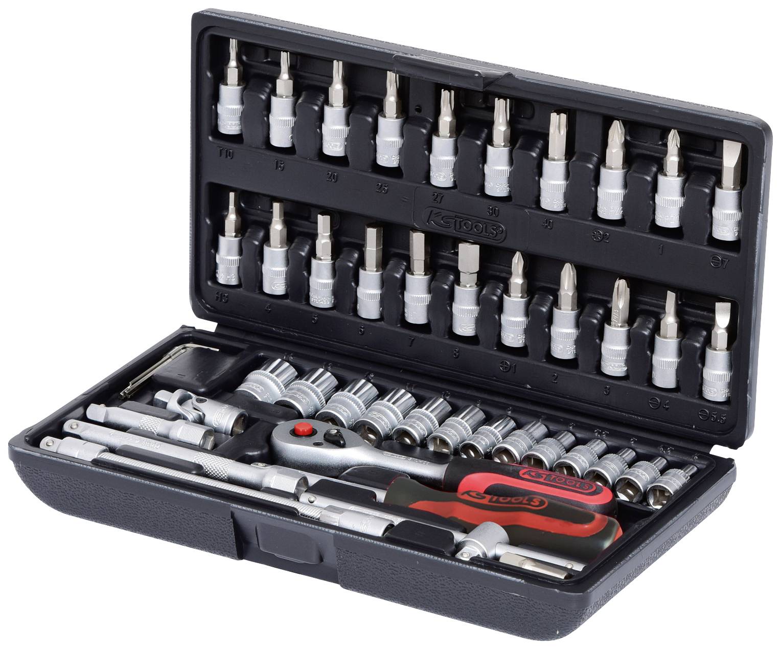 KS Tools 911.0646 Bit set 46-piece 911.0646