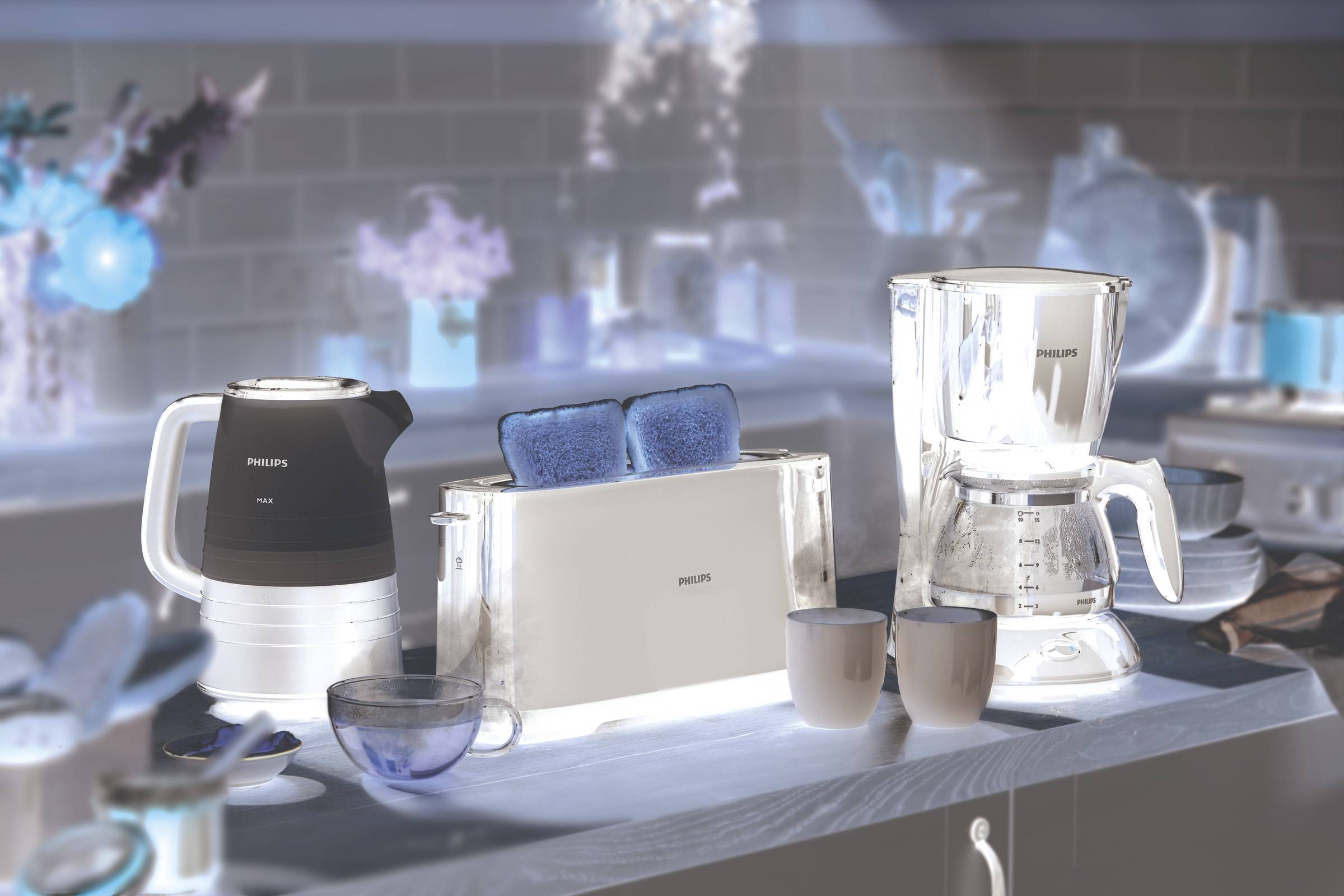 Philips Home Daily Collection HD2590/90 Toaster Black