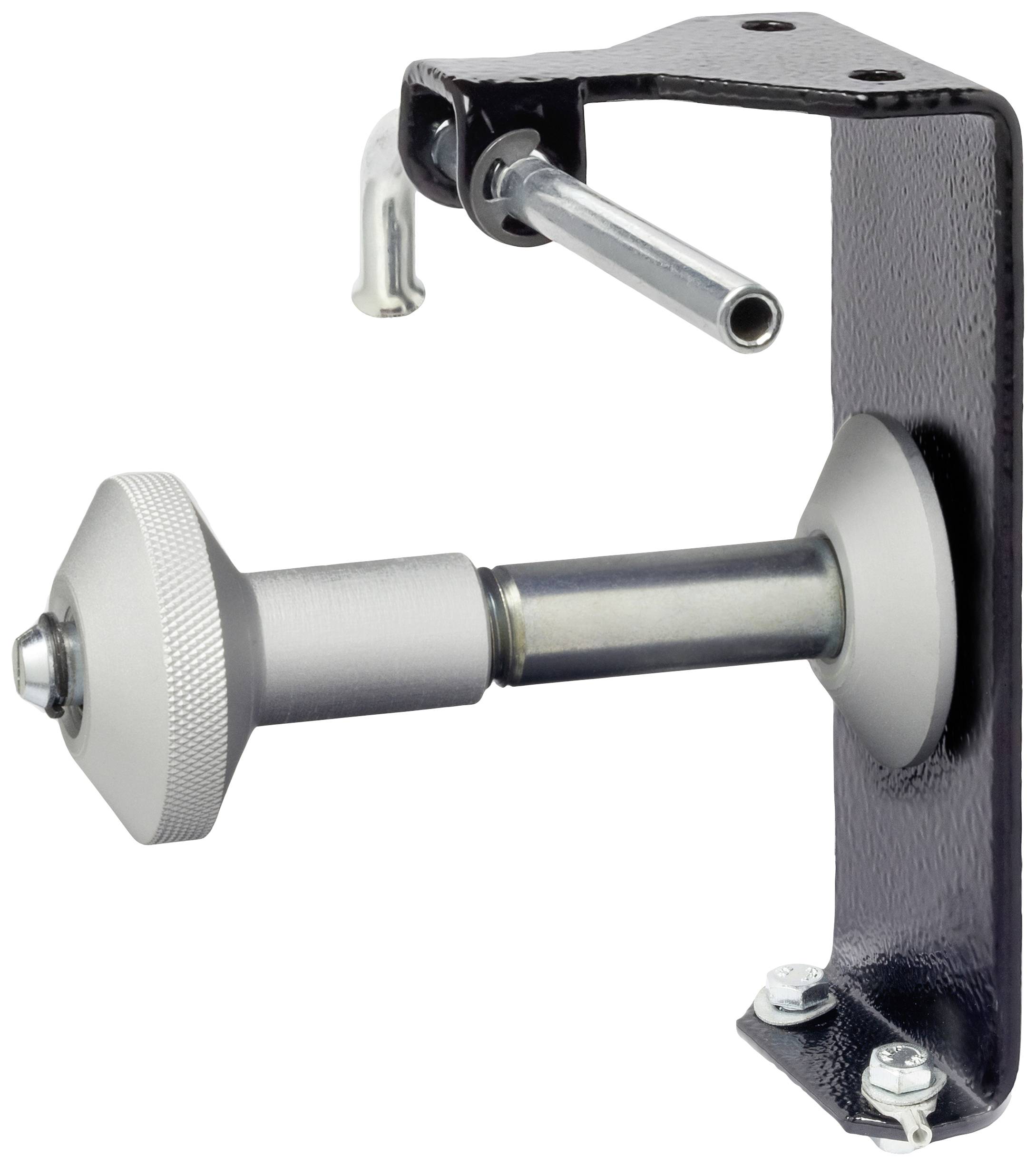 Metal sharpening attachment with mounting bracket and adjustment dial, for use on grinding machines, for precision work.