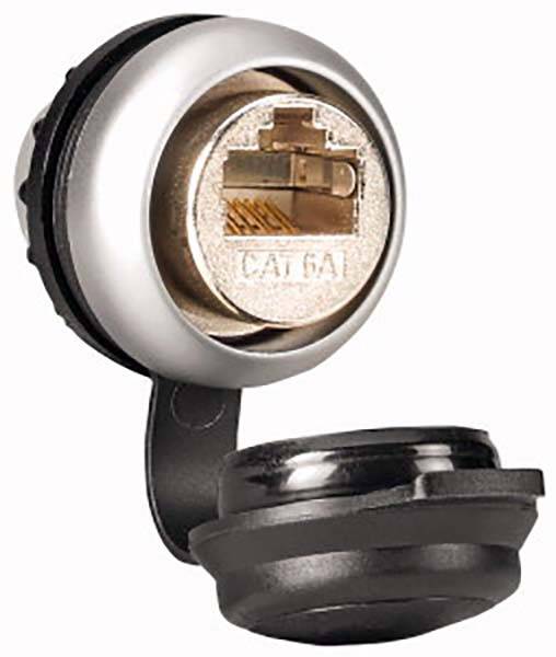 Eaton M22-RJ45-CAT6A RMQ Titan mounted socket EP-400122 RJ45 plug enclosure 1 pc(s)