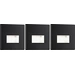 Paulmann 4064161230580 Edge Quadro eckig LED recessed wall light 3-piece set LED (monochrome) Black Paulmann 4064161230580 Edge Quadro eckig LED recessed wall light 3-piece set LED (monochrome) Black