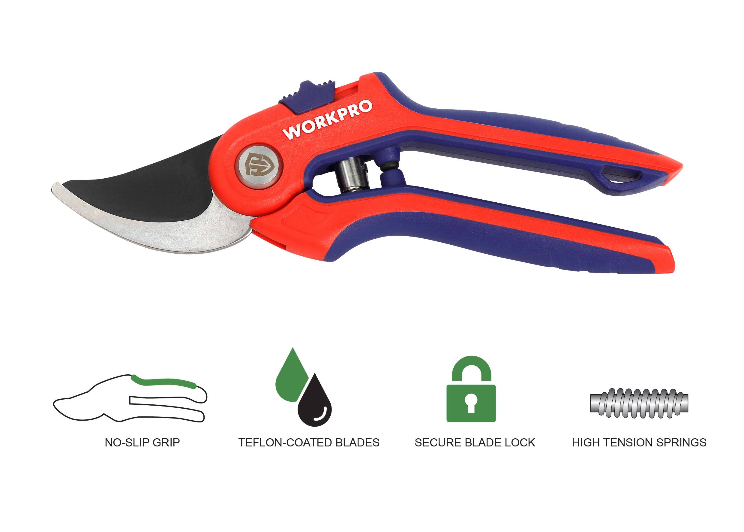 WorkPro WP332009 Bypass Pruner 213 mm