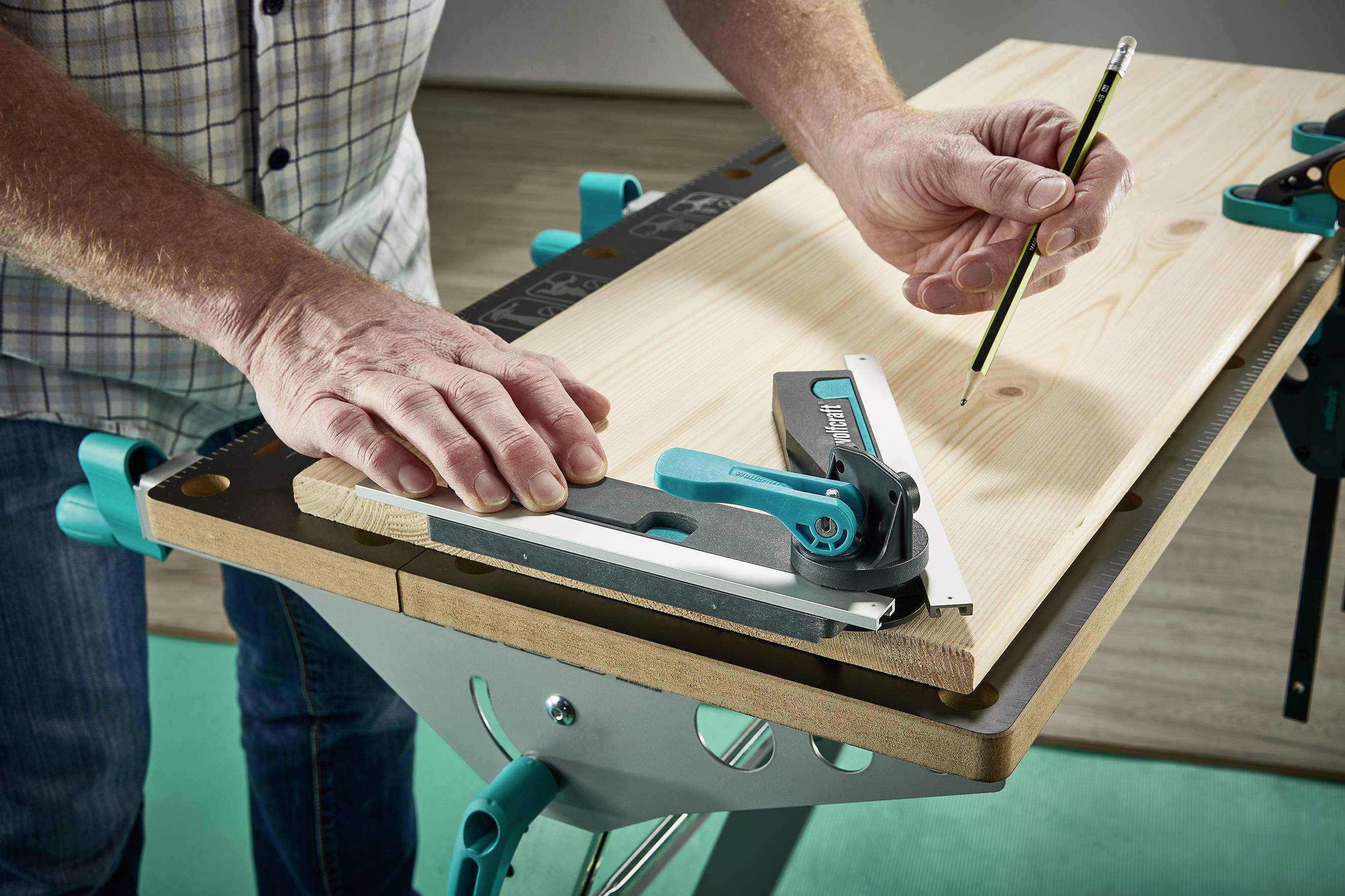 Wolfcraft 6957000 Sliding bevel 180 °