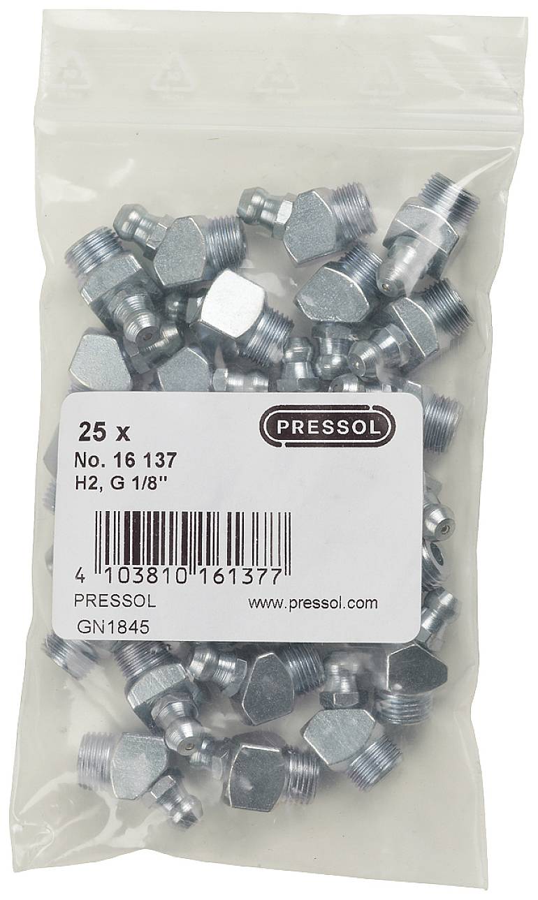 Pressol TAPERED LUBRICATING NIPPLE H2-45°, G 1/8''-VZ-VK 25 pc(s)