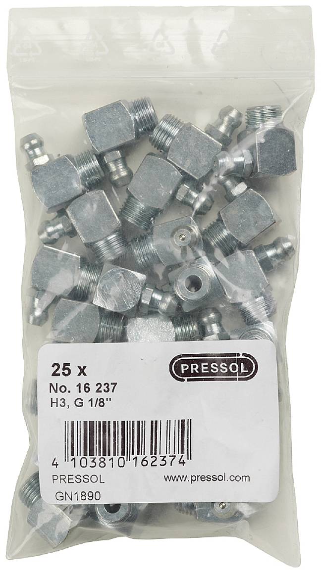 Pressol TAPERED LUBRICATING NIPPLE H3-90°, G 1/8''-VZ-VK 25 pc(s)