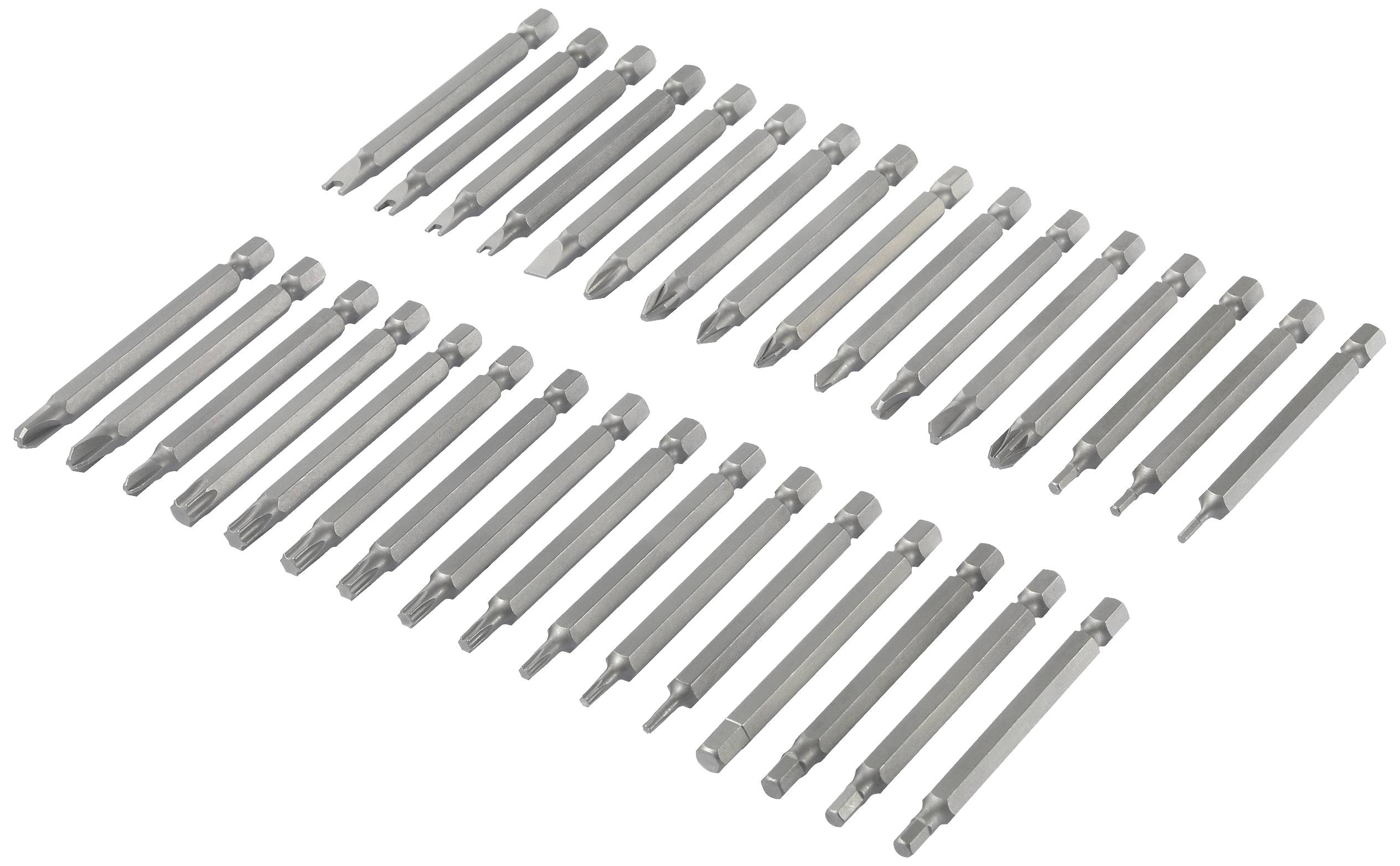 TOOLCRAFT TO-7865856 Bit set 32-piece