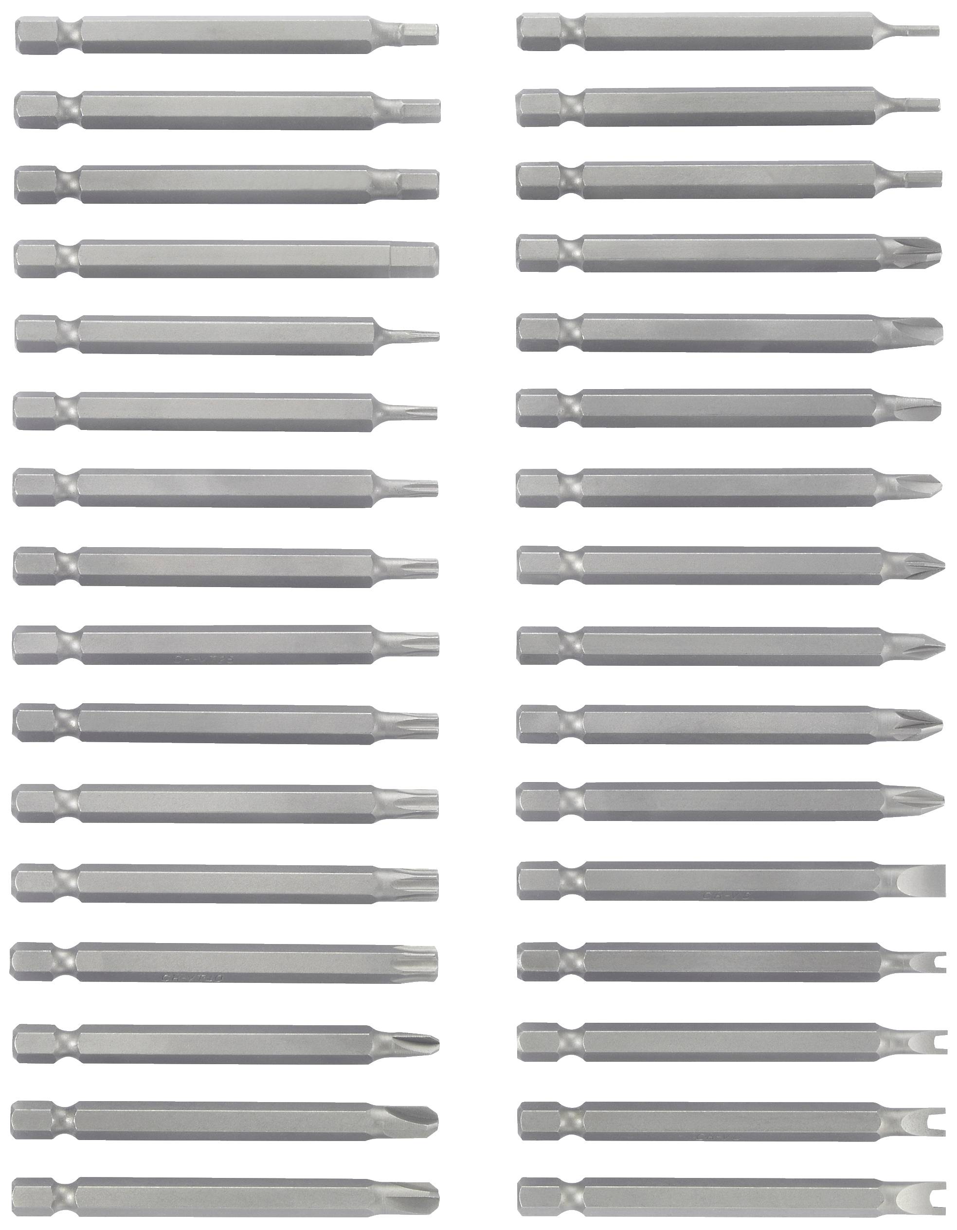 TOOLCRAFT TO-7865856 Bit set 32-piece