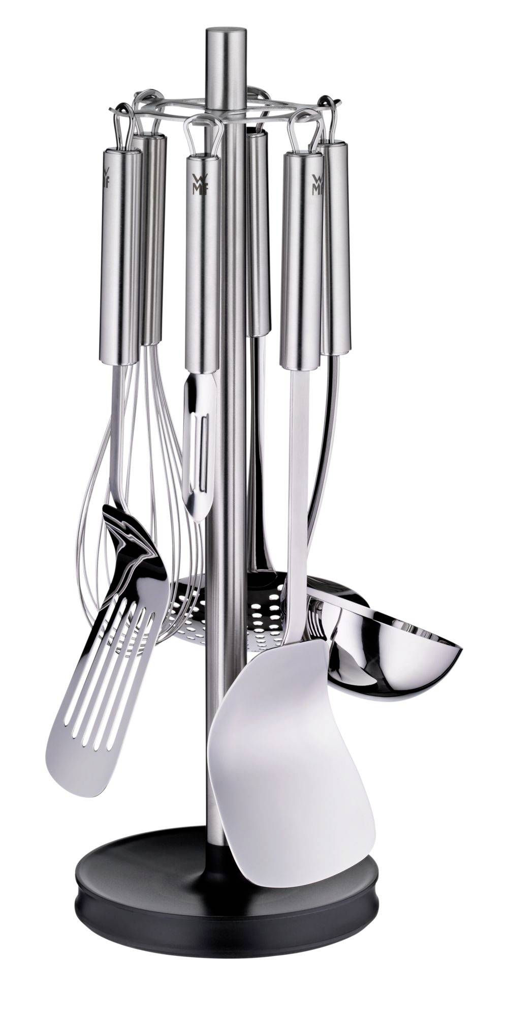 WMF 3201002908 Stainless steel kitchen helper set 7tlg stand with 6 helpers