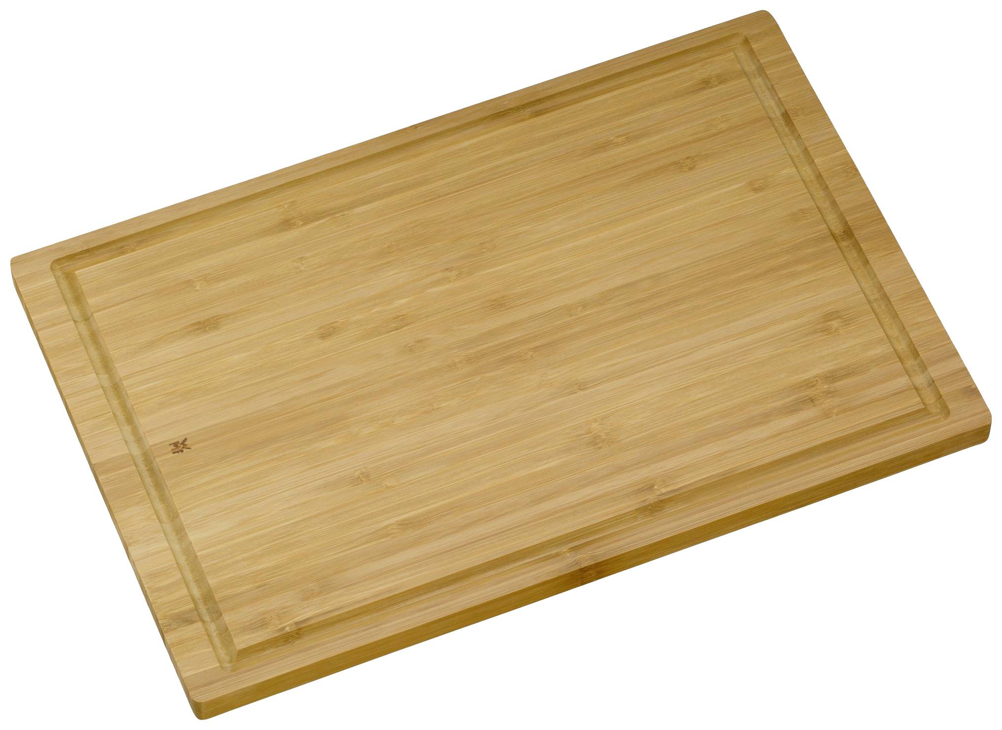 WMF 3201000234 Rectangular cutting board 45 x 30 x 1.9cm wooden board large with juice groove