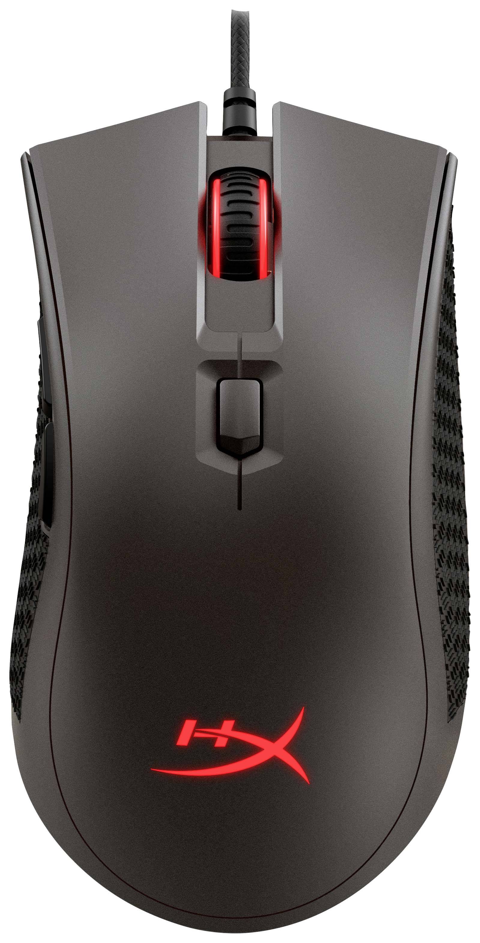 HyperX Pulsefire FPS Pro RGB Gaming mouse Corded Optical Black 6 Buttons 16000 dpi Backlit