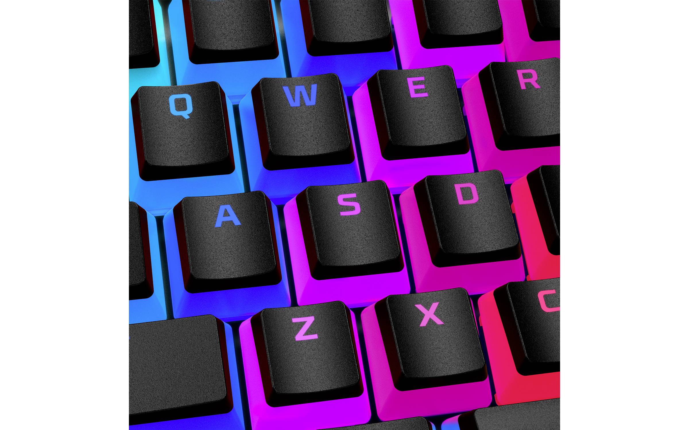 HyperX Pudding Keycaps Keycaps Black