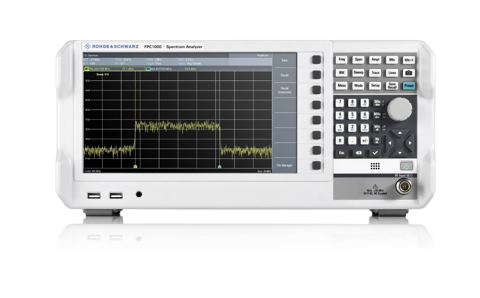 Rohde & Schwarz R&S® FPC-COM2 Spectrum analyzer 1 GHz