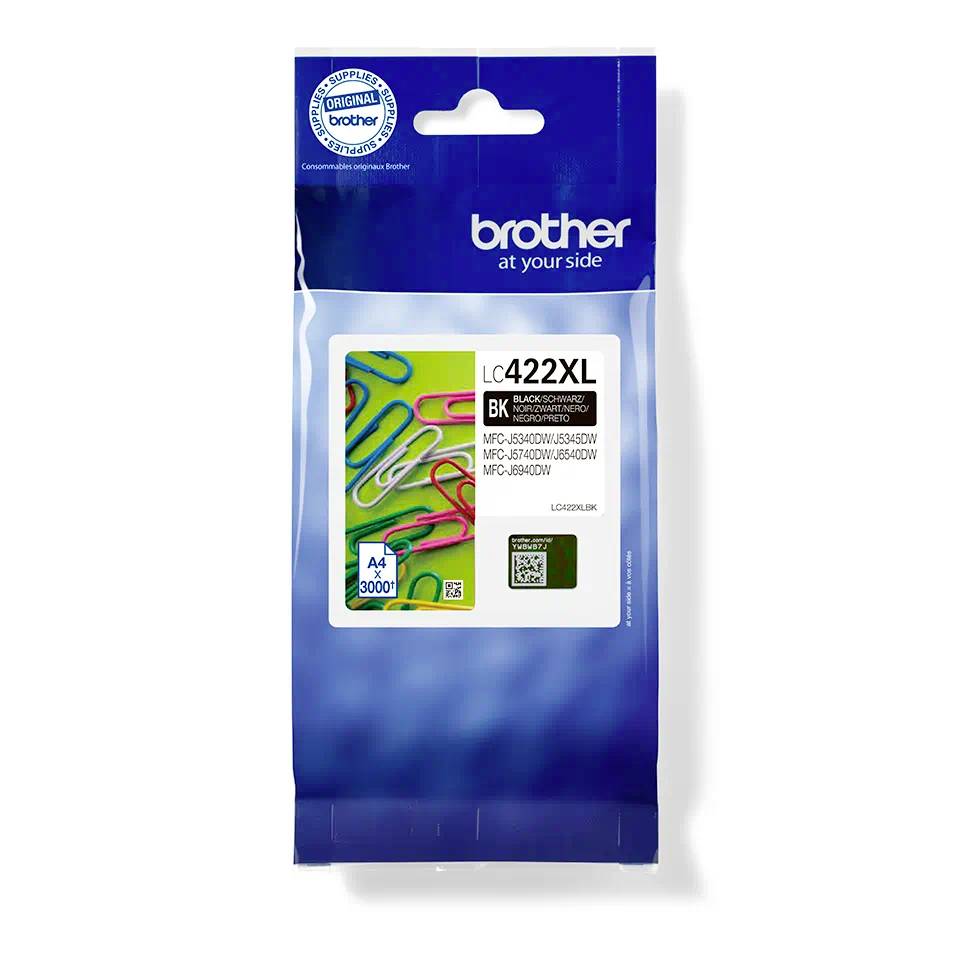 Brother Ink cartridge LC-422XLBK Original Black LC422XLBK