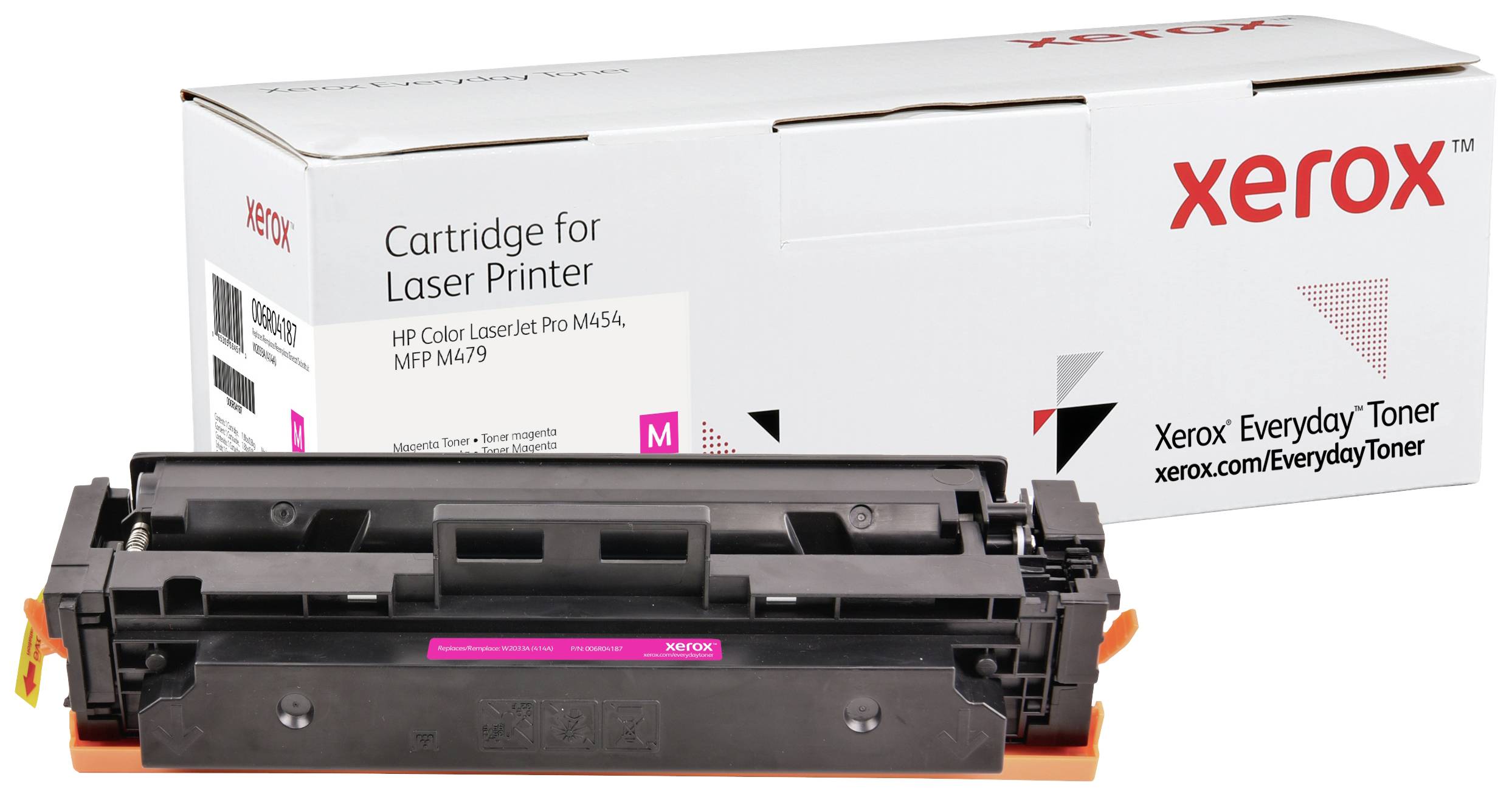 Xerox Toner replaced HP 415A (W2033A) Compatible Magenta 2100 Sides Everyday 006R04187