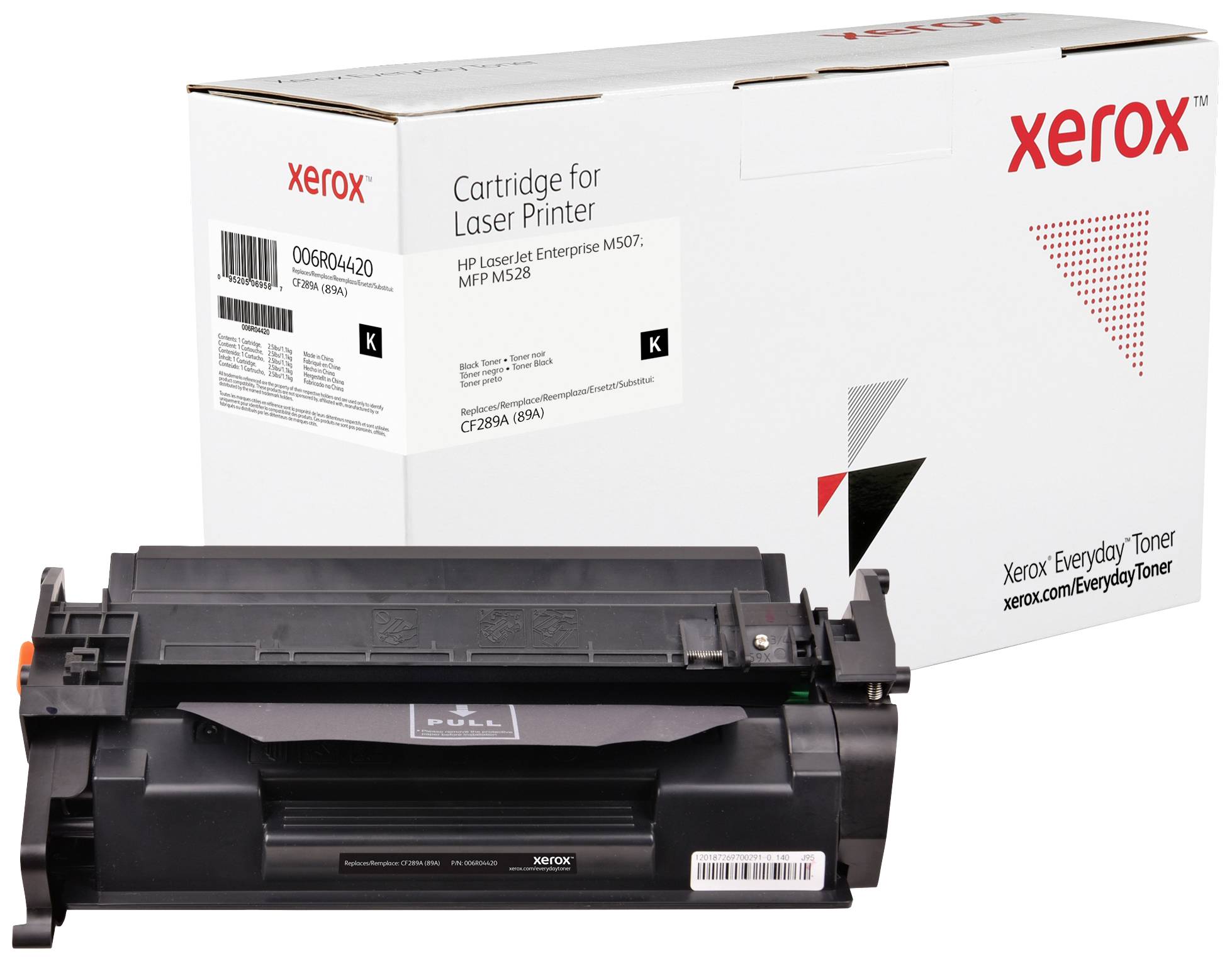 Xerox Toner replaced HP 89A (CF289A) Compatible Black 5000 Sides Everyday 006R04420