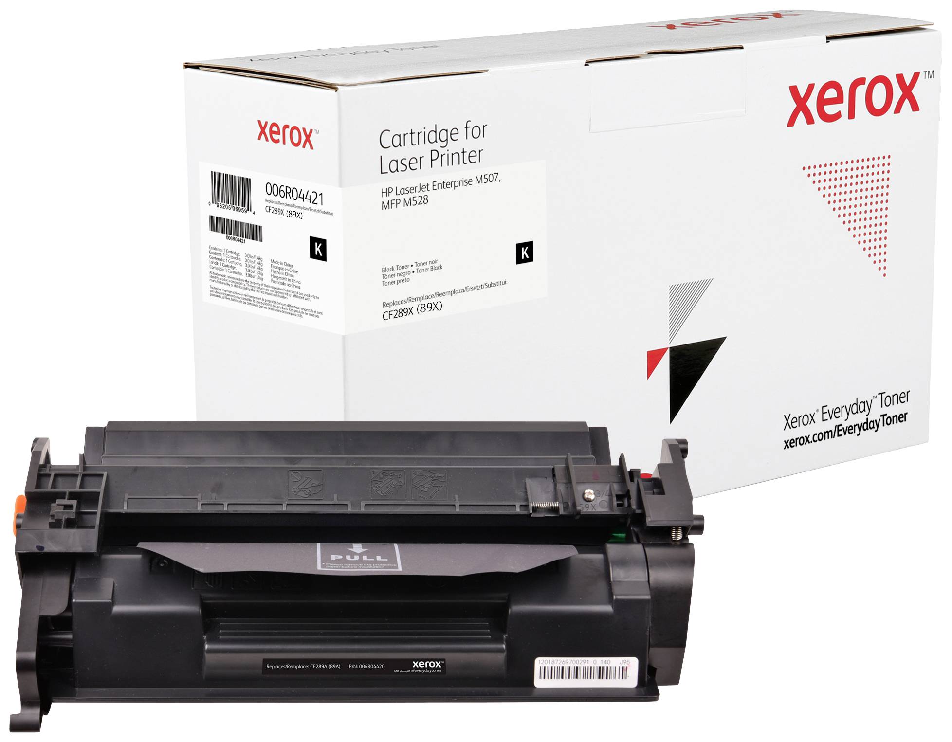 Xerox Toner replaced HP 89X (CF289X) Compatible Black 10000 Sides Everyday 006R04421