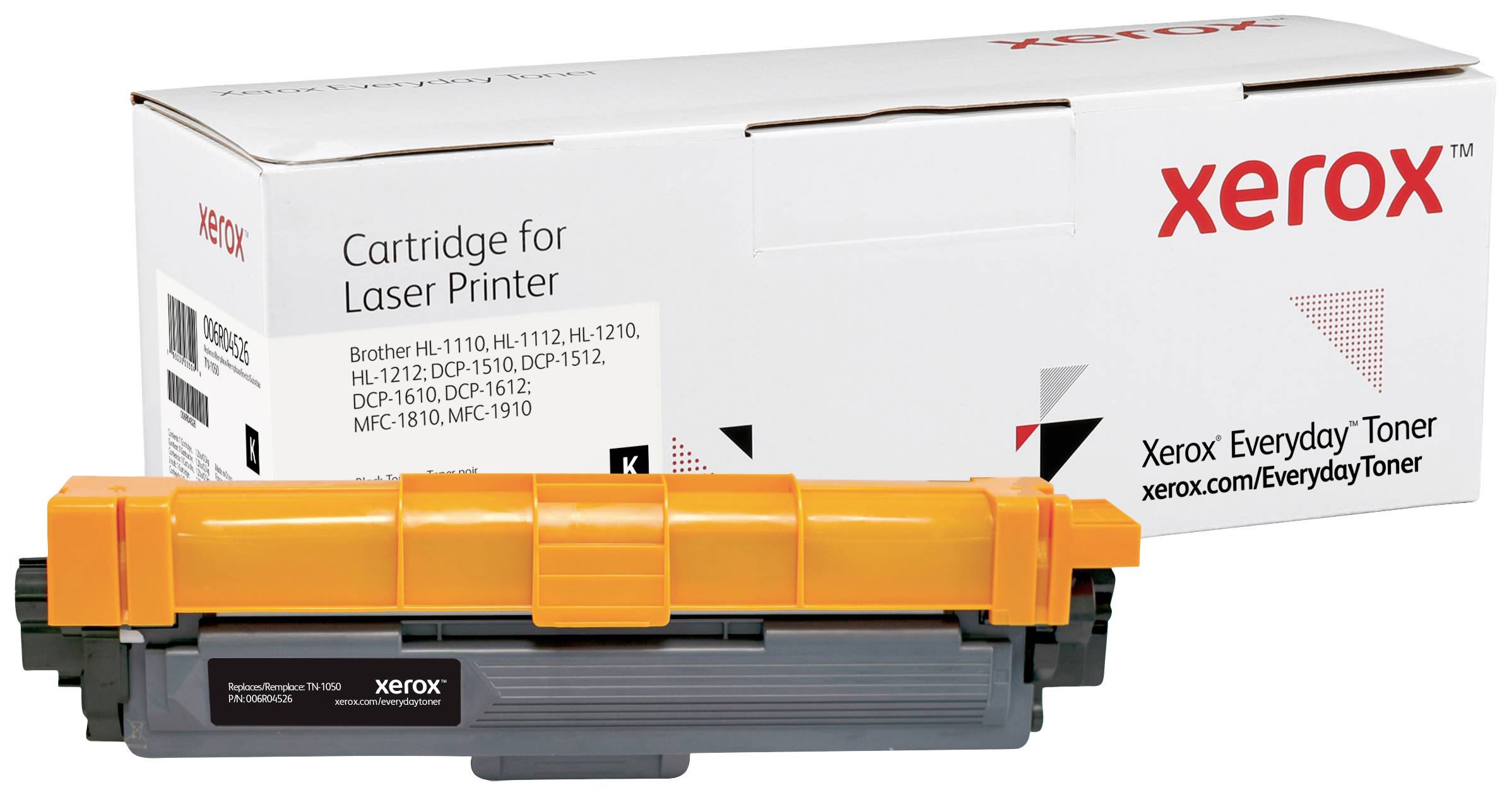 Xerox Toner cartridge replaced Brother TN-1050 Compatible Black 1000 Sides Everyday