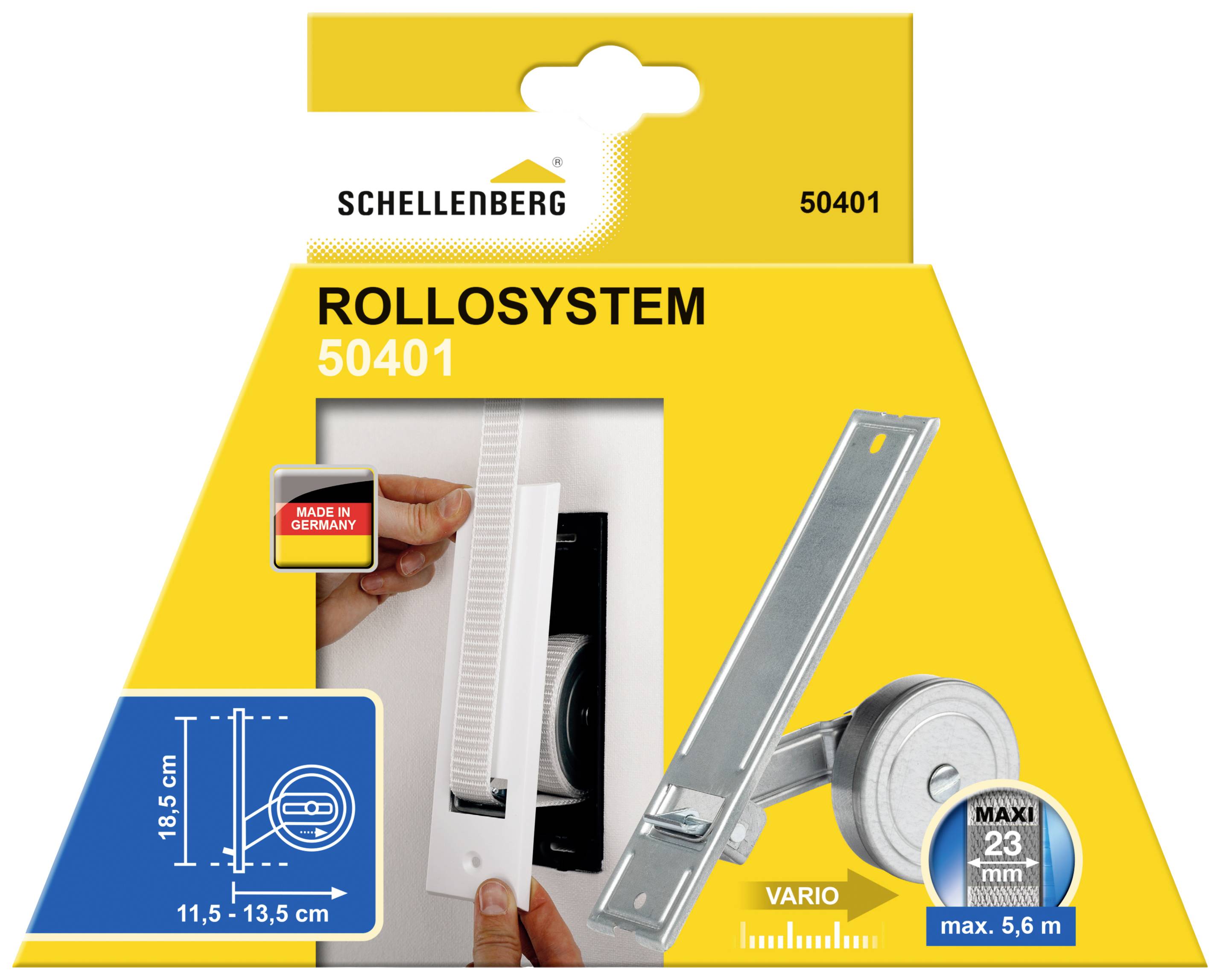 Schellenberg 50401 Belt winder Compatible with Schellenberg Maxi
