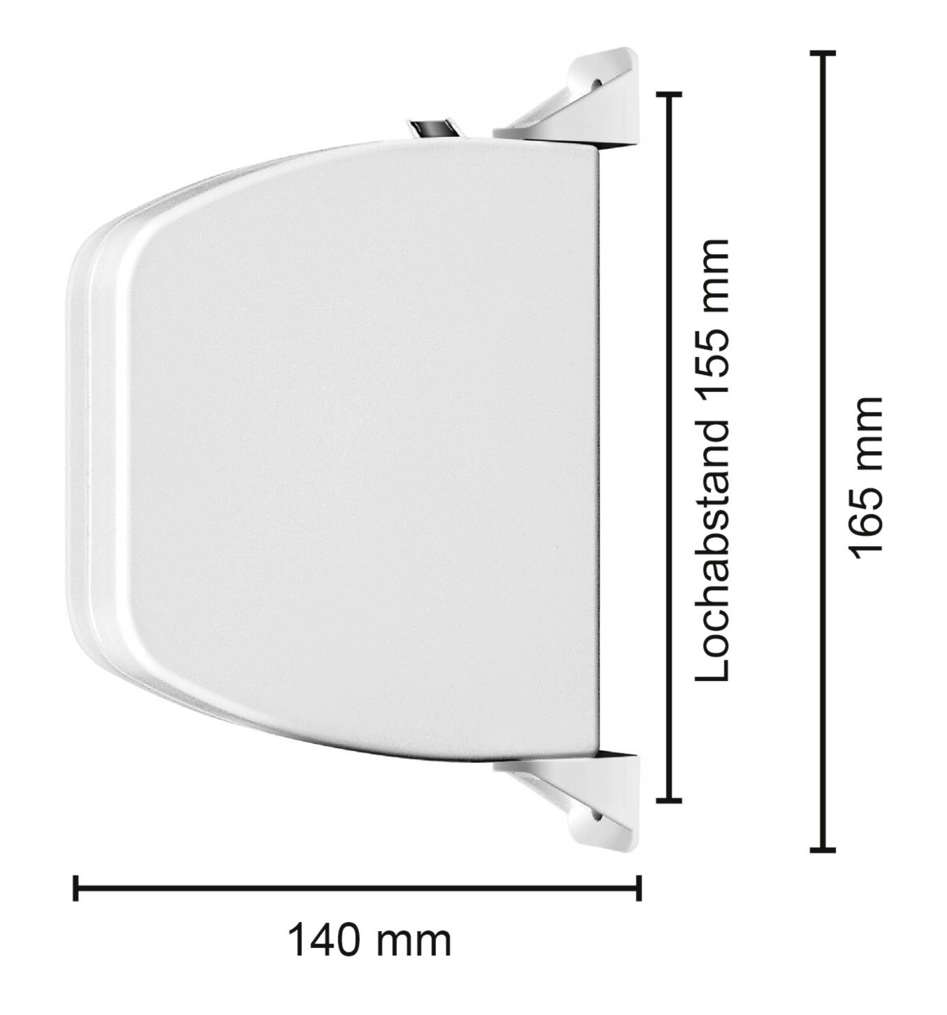 Schellenberg 50157 Belt winder (surface-mount) Compatible with Schellenberg Mini