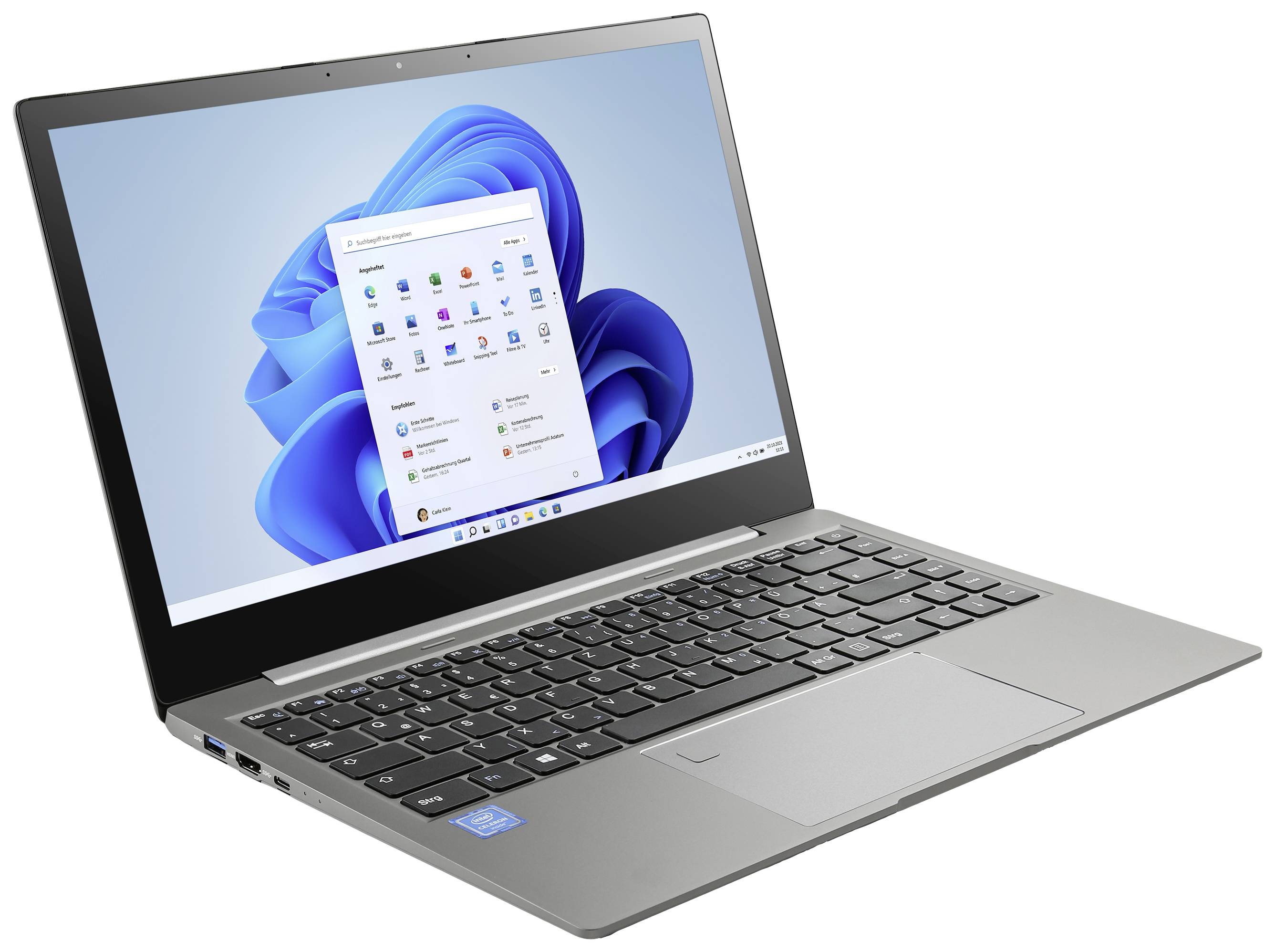 CSL Computer Laptop R' Evolve T14 V2 35.6 cm (14 inch) Full HD Intel® Celeron® N5100 16 GB RAM 1 TB SSD Intel UHD Graphics Win 11