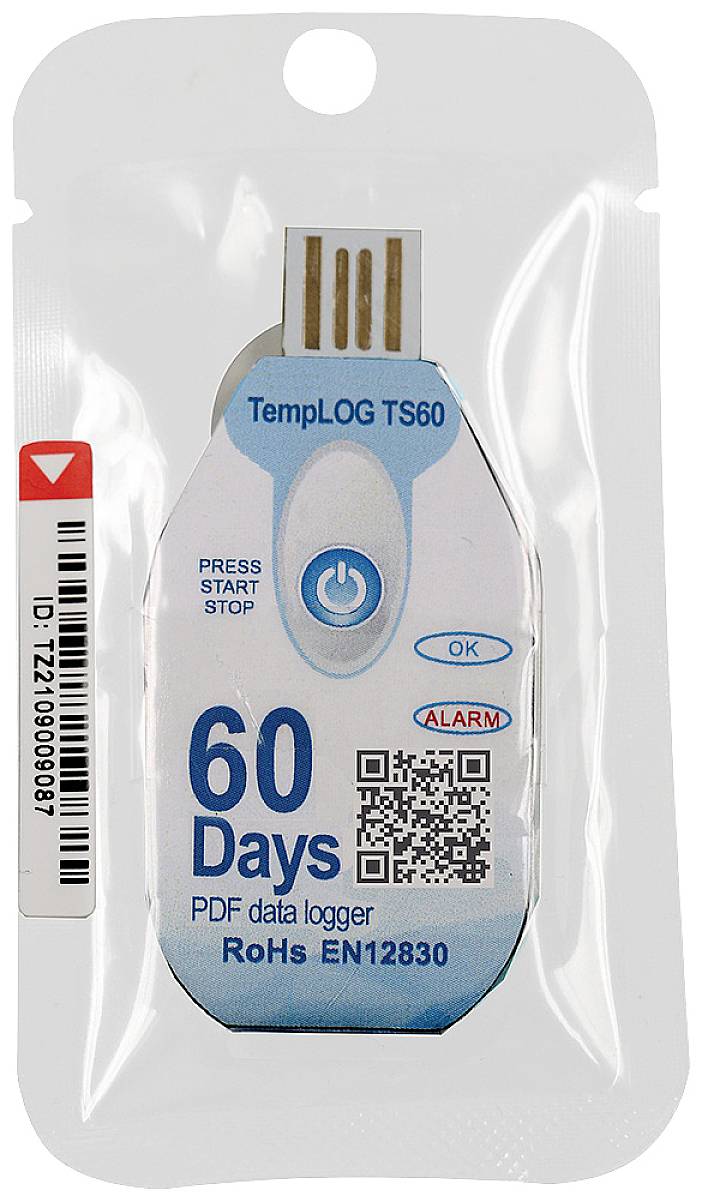 TFA Dostmann 31.1062.02 TempLOG Temperature data logger Unit of measurement Temperature -30 up to 60 °C Single-use data logger