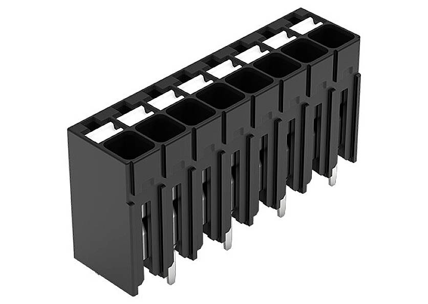 WAGO 2086-1128 Print terminal 1.50 mm² Number of pins 8 Black